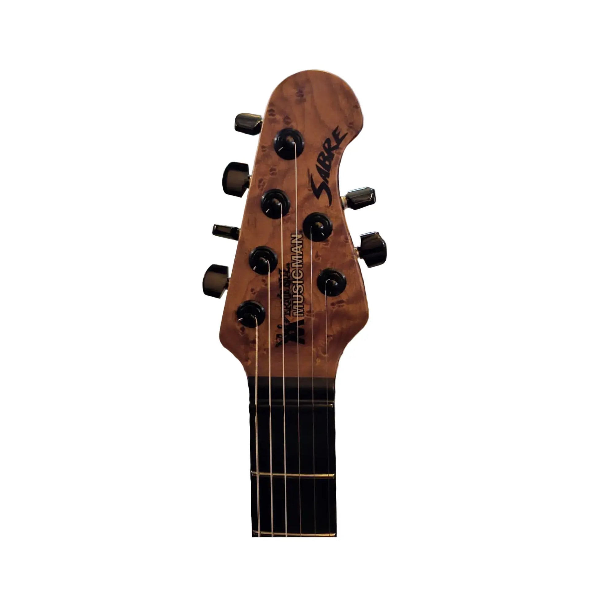 Music Man Rabea Massaad Signature Handsigned by Rabea Electric Guitar - Vileblood Burst Sabre - (Re-Loved) Electric Guitars Music Man Art of Guitar