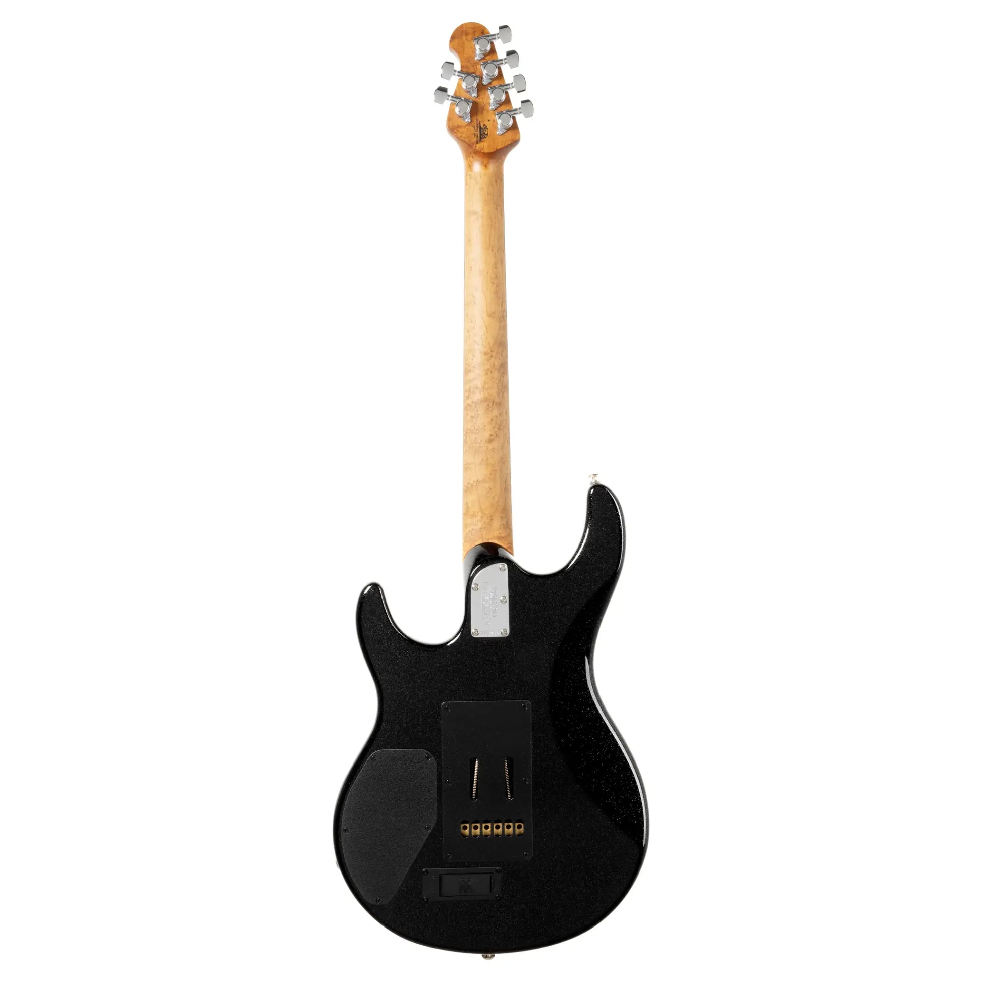 Music Man Steve Lukather Signature Luke 4 HSS Electric Guitar - Black Sparkle Electric Guitars Music Man Art of Guitar