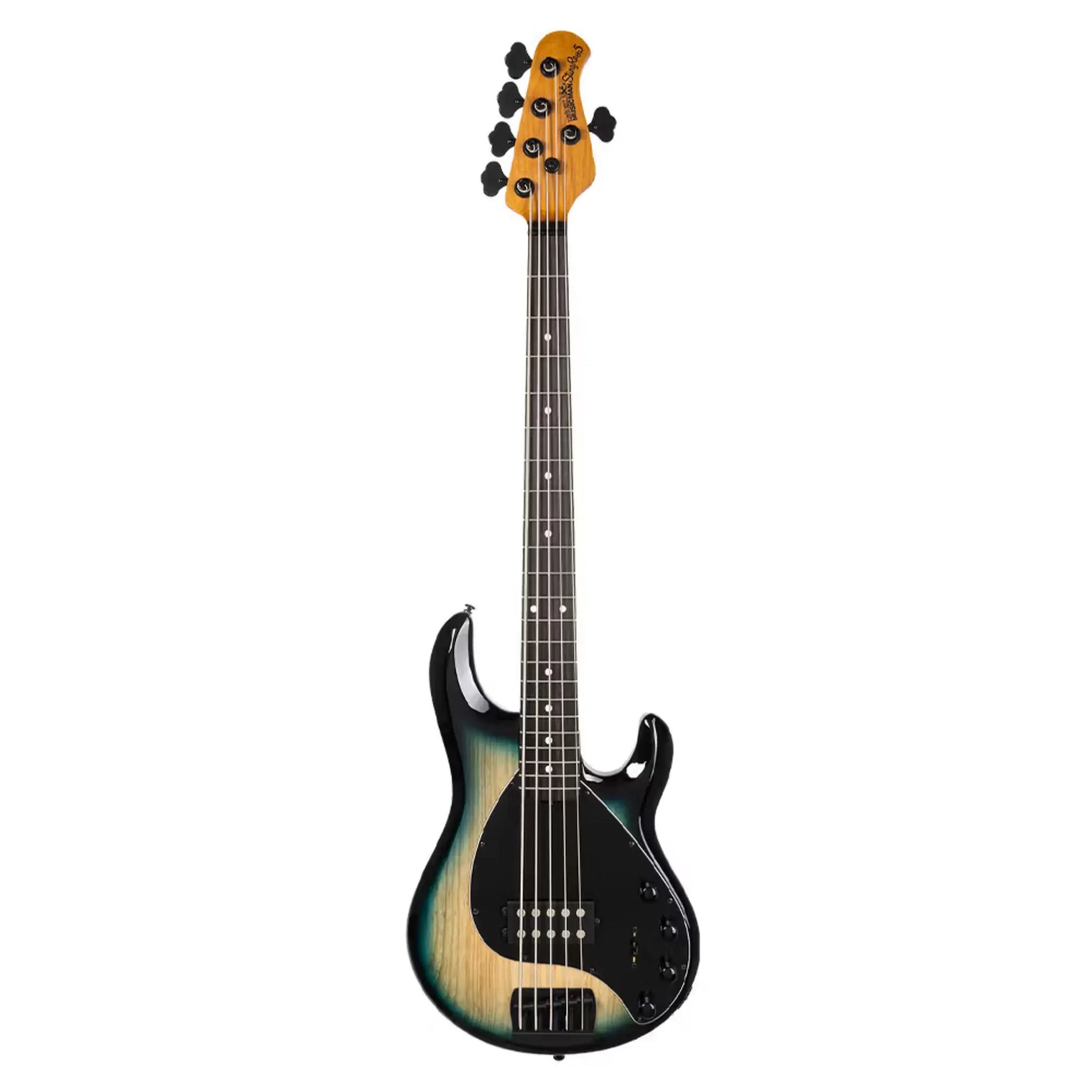 Music Man StingRay 5 Electric Bass - Mean Blue Burst Bass Guitars Music Man Art of Guitar