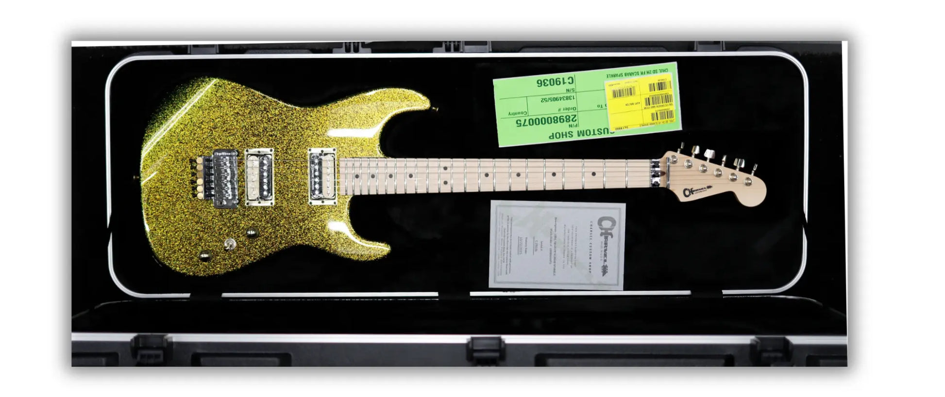 NAMM 2026 Charvel USA Custom Shop Special Edition San Dimas Scarab Sparkle Electric Guitars Charvel Art of Guitar