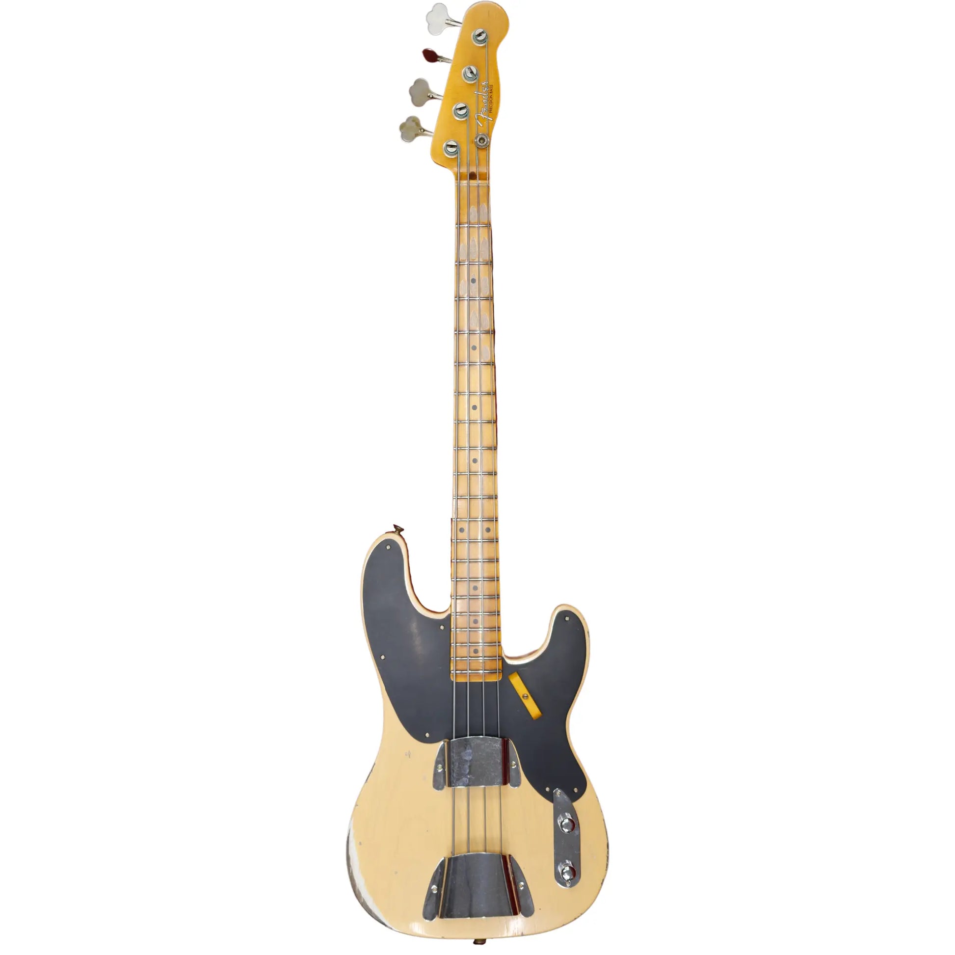 NAMM 2026 Fender Custom Shop 1951 Precision Bass Relic - Super Aged Nocaster Blonde Bass Guitars Fender Art of Guitar