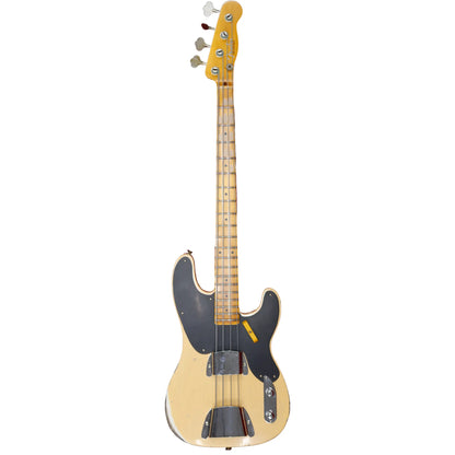 NAMM 2026 Fender Custom Shop 1951 Precision Bass Relic - Super Aged Nocaster Blonde Bass Guitars Fender Art of Guitar