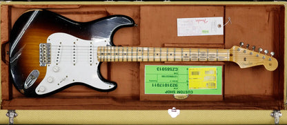 NAMM 2026 Fender Custom Shop 1958 Stratocaster - Relic - Wide Fade 2-Tone Sunburst Electric Guitars Fender Art of Guitar