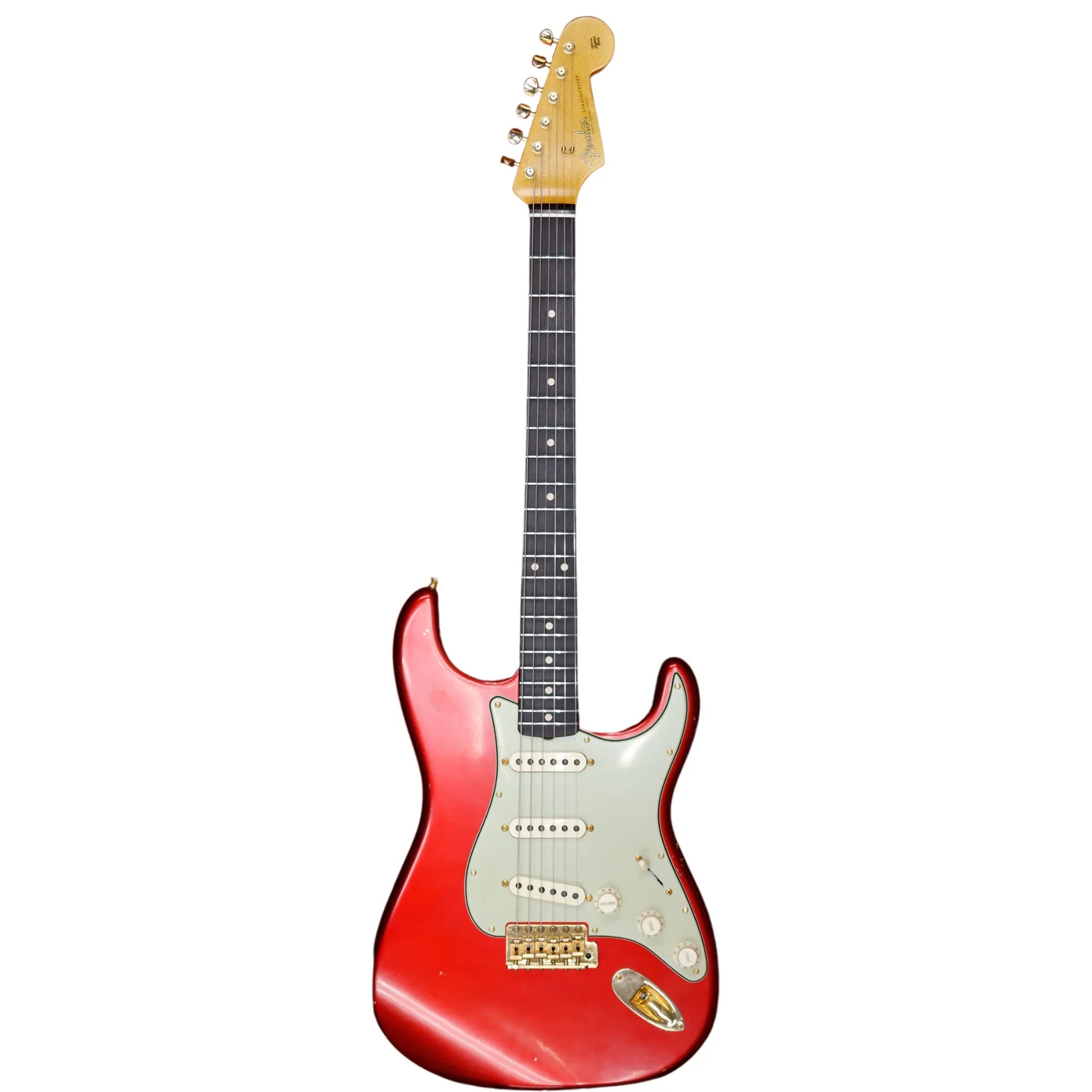 NAMM 2026 Fender Custom Shop 1960 Stratocaster Relic - Candy Apple Red Master Built by Yuriy Shishkov Electric Guitars Fender Art of Guitar