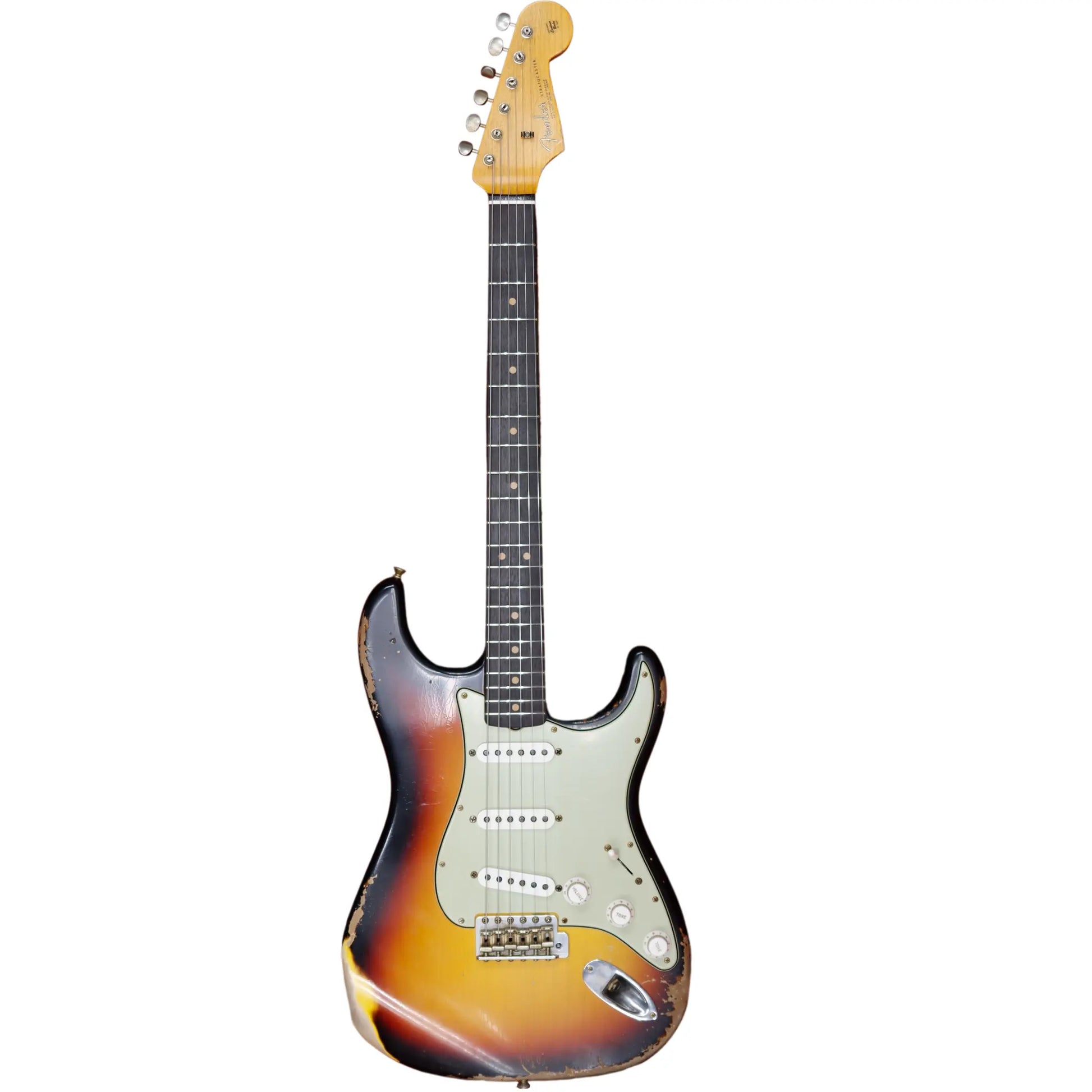 NAMM 2026 Fender Custom Shop 1963 Stratocaster Relic - 3-Tone Sunburst built by Master Builder Apprentice Mike Morales Electric Guitars Fender Art of Guitar