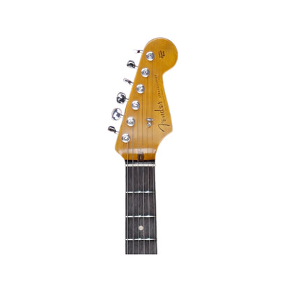 NAMM 2026 Fender Custom Shop Custom Deluxe Heavy Relic HBS-1 Stratocaster -  Aged Vintage White over 3 Tone Sunburst Electric Guitars Fender Art of Guitar