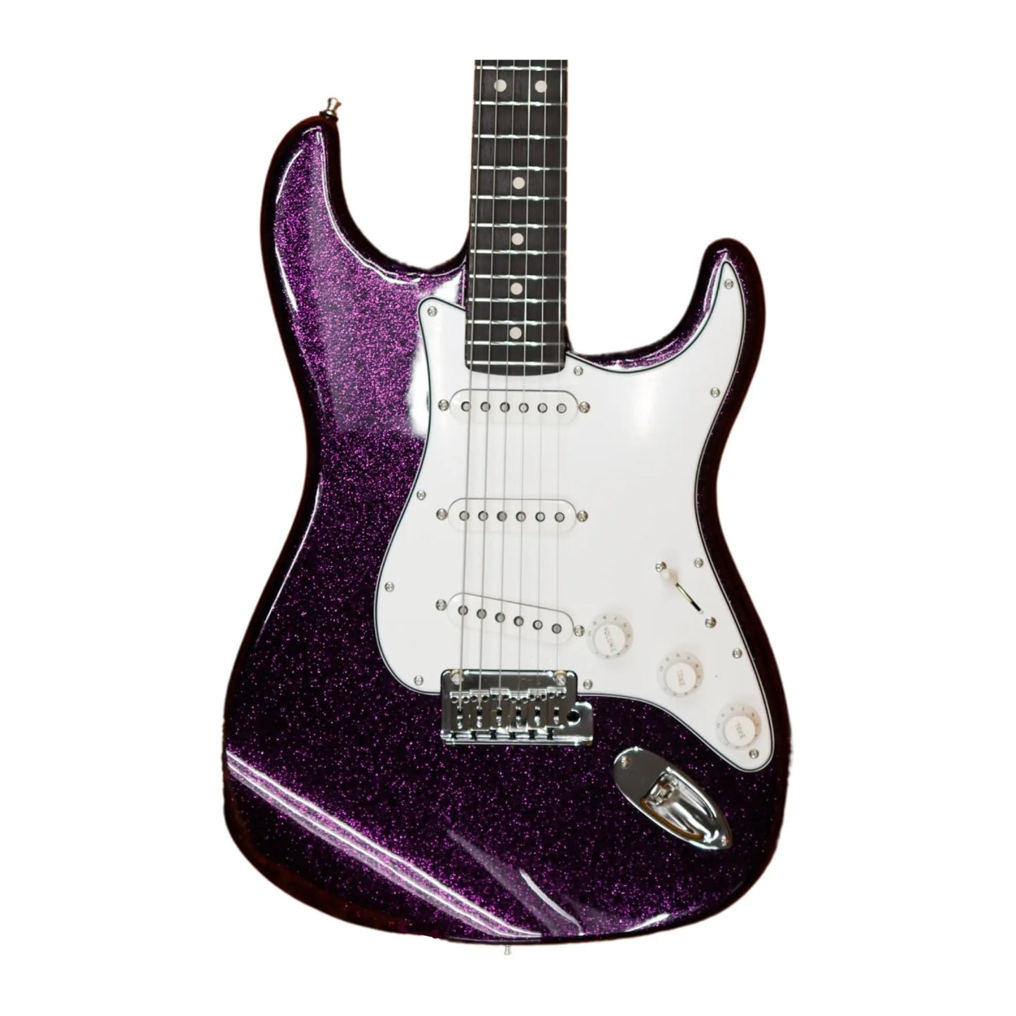 NAMM 2026 Fender Custom Shop Custom Deluxe Stratocaster NOS - Magenta Sparkle Electric Guitars Fender Art of Guitar