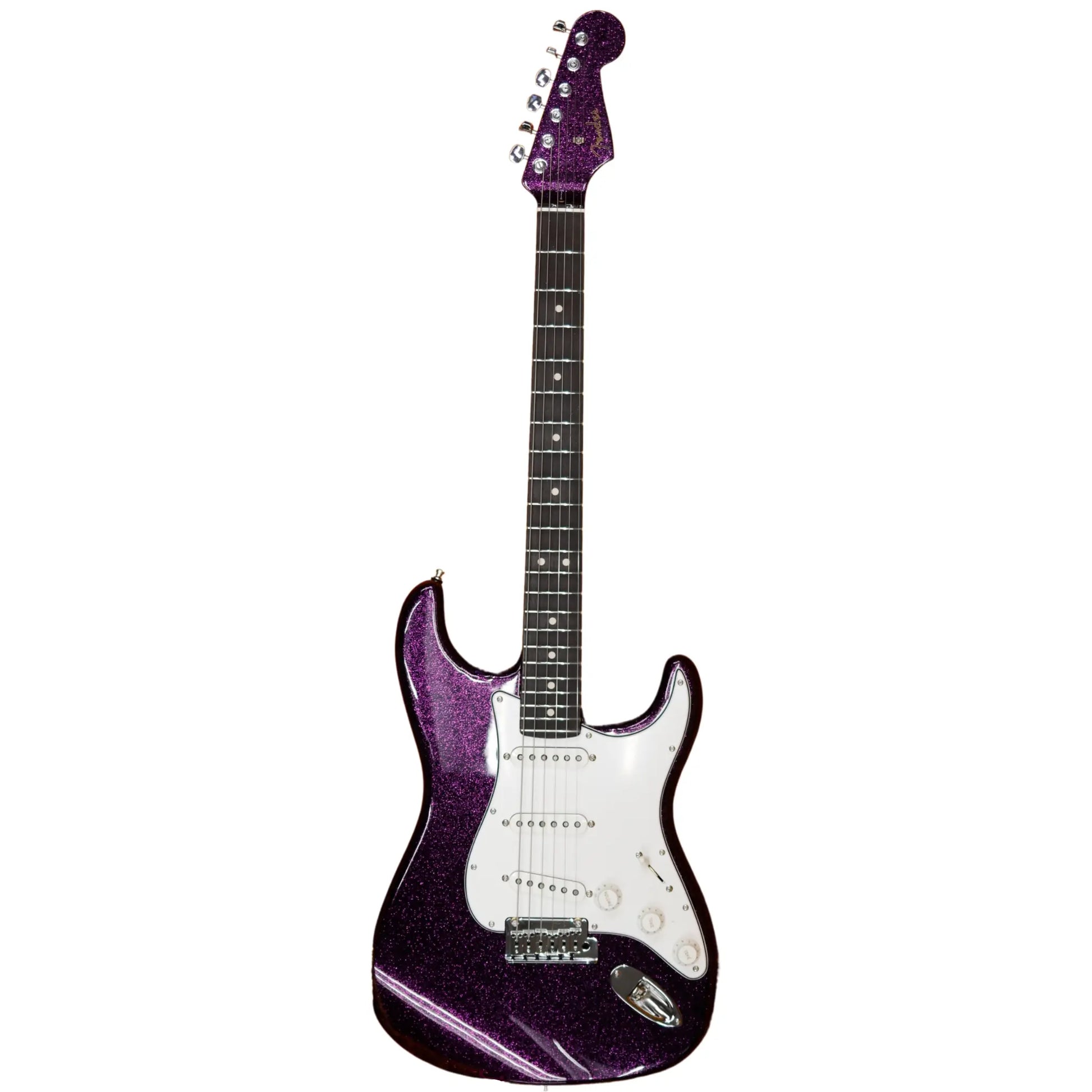 NAMM 2026 Fender Custom Shop Custom Deluxe Stratocaster NOS - Magenta Sparkle Electric Guitars Fender Art of Guitar