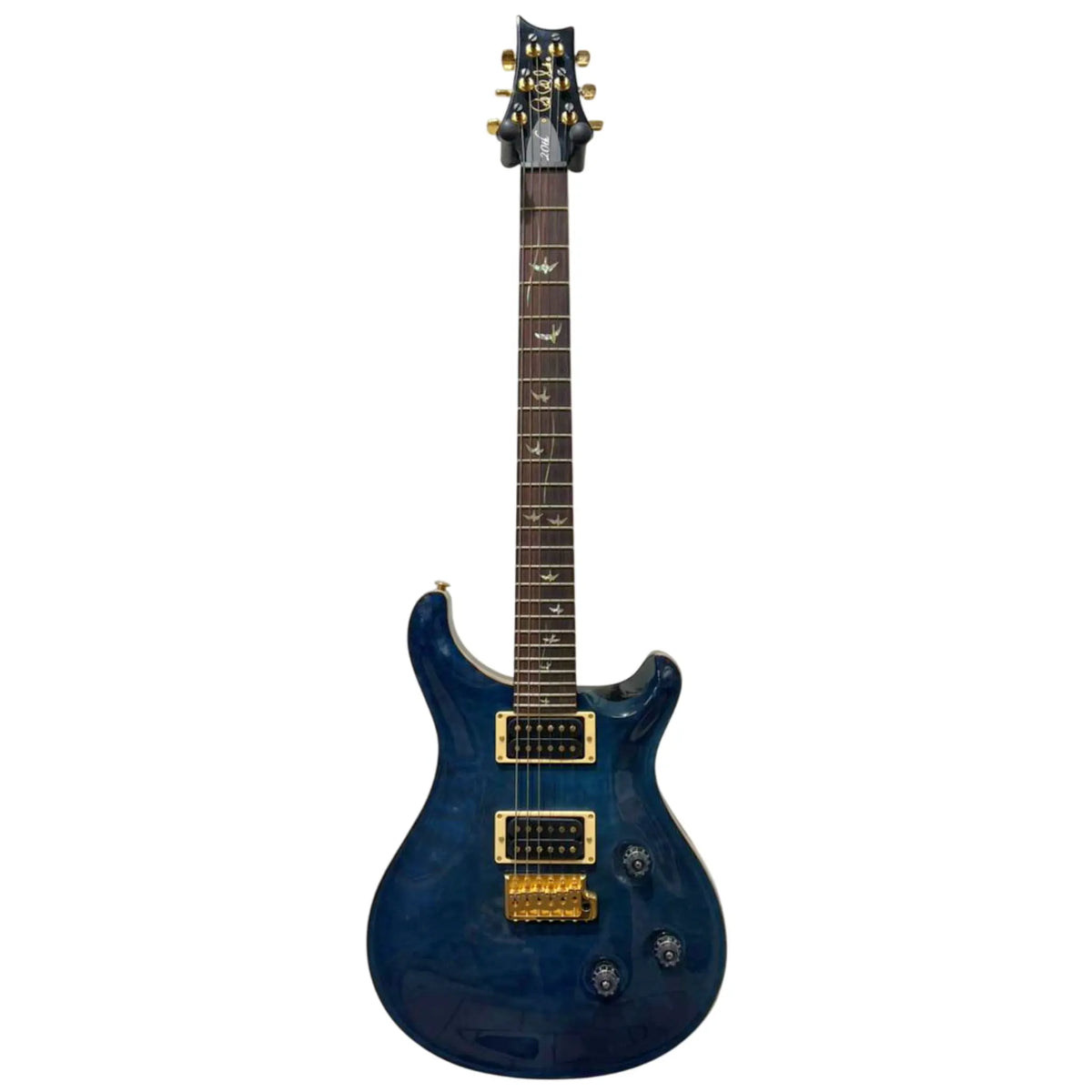 ギター PRS CU24 20th Anniversary Artist Package PRS Custom 24 20th Anniversary Electric Guitar - Blue Finish - Art