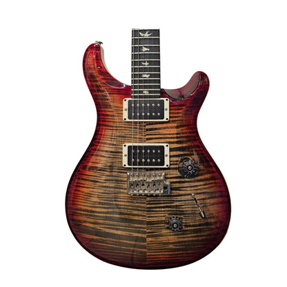 PRS Custom 24 Charcoal Cherry Burst · 2016 · 10-Top Flame (Re-Loved) Electric Guitars PRS Art of Guitar