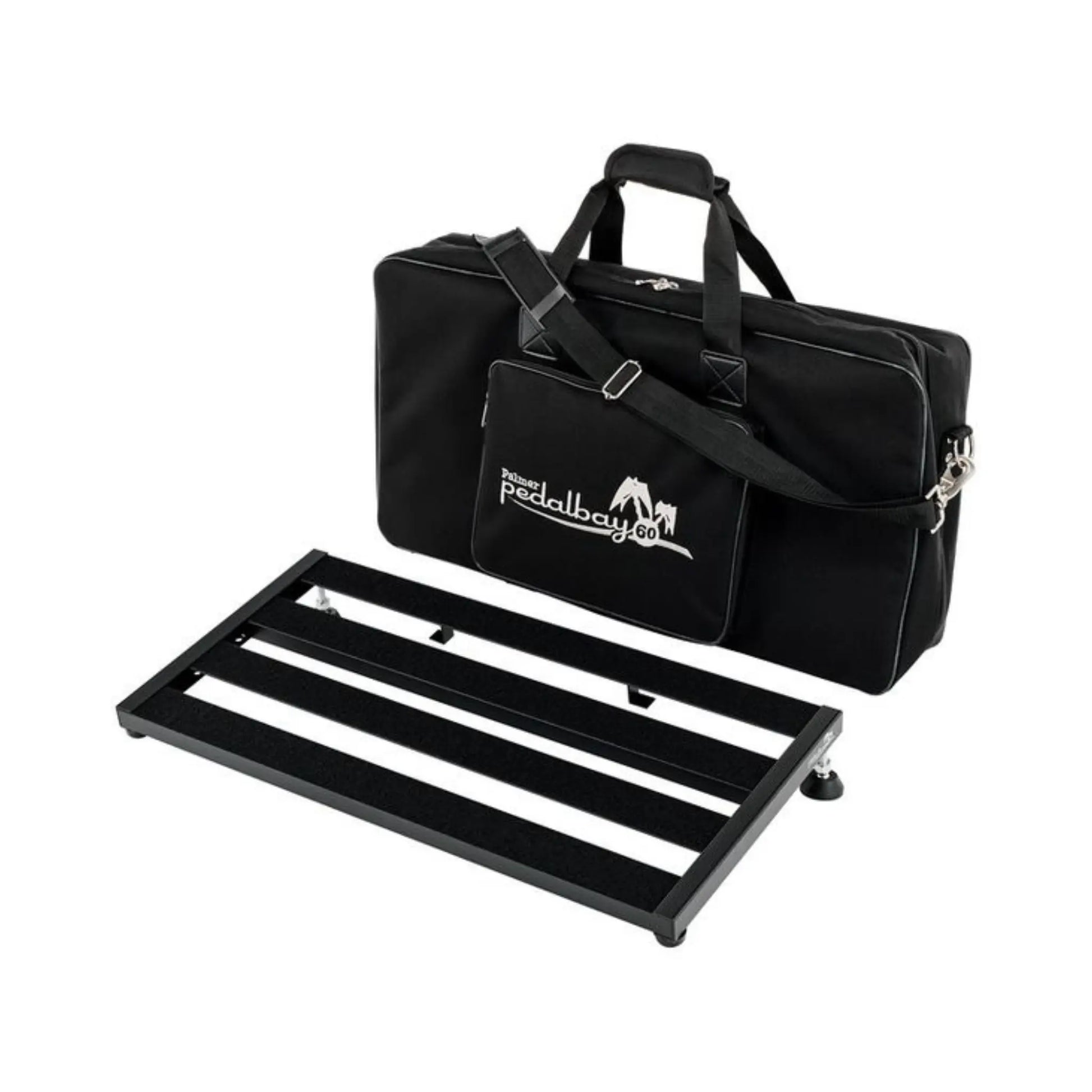 Palmer Pedalbay 60 Aluminum Pedalboard with Padded Gig Bag Pedal Boards Palmer Art of Guitar