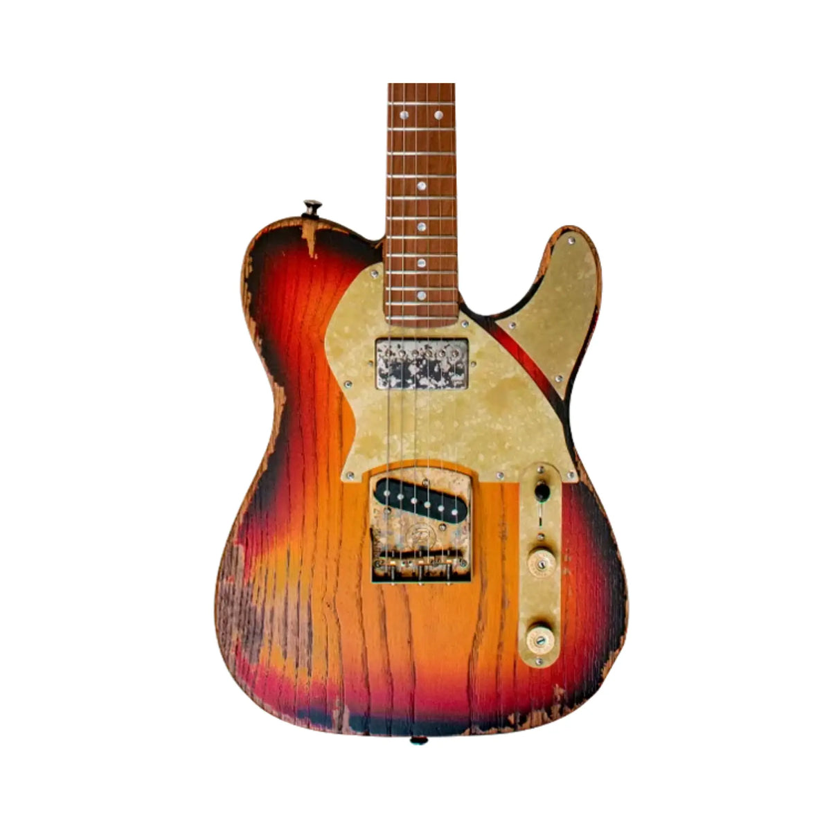 Paoletti Nancy Loft SH - Three-Tone Sunburst Electric Guitars Paoletti Guitars Art of Guitar