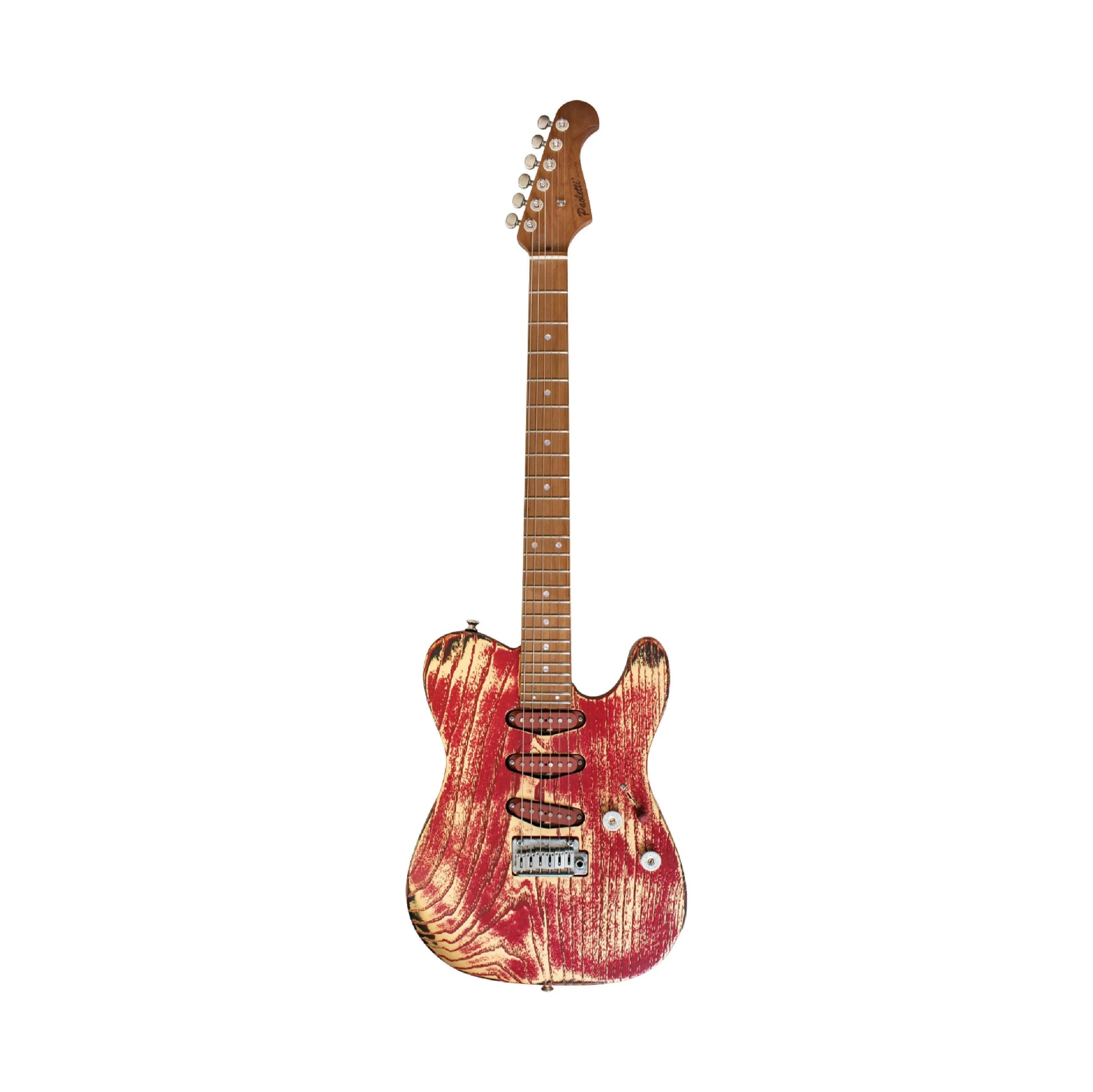 Paoletti Nancy Loft SSS - Firegold Inferno Electric Guitars Paoletti Guitars Art of Guitar