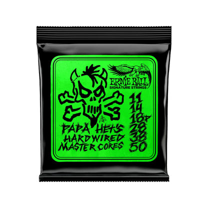 Papa Hets Hardwired Master Cores Signature Strings 11-50 Guitar accessories Ernie Ball Art of Guitar