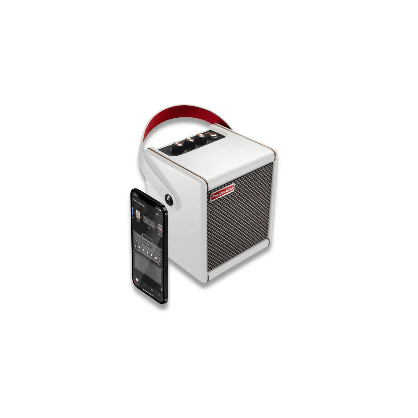 Positive Grid Spark Mini - Pearl Electric Guitar Amplifiers Positive Grid Art of Guitar