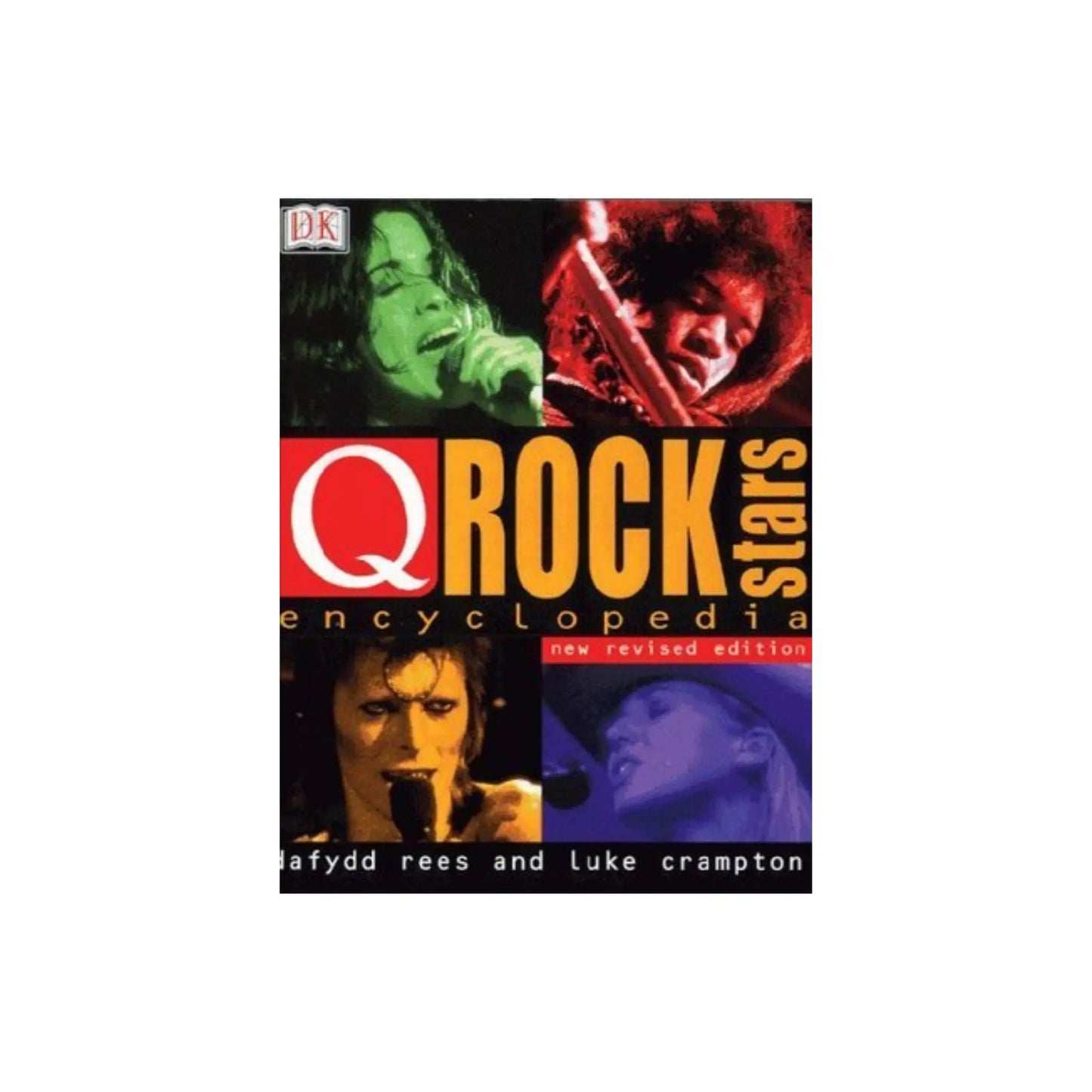 Q Rock Stars Encyclopedia: New Revised Edition (Paperback, 1999) Music Books Dafydd Rees & Luke Crampton Art of Guitar