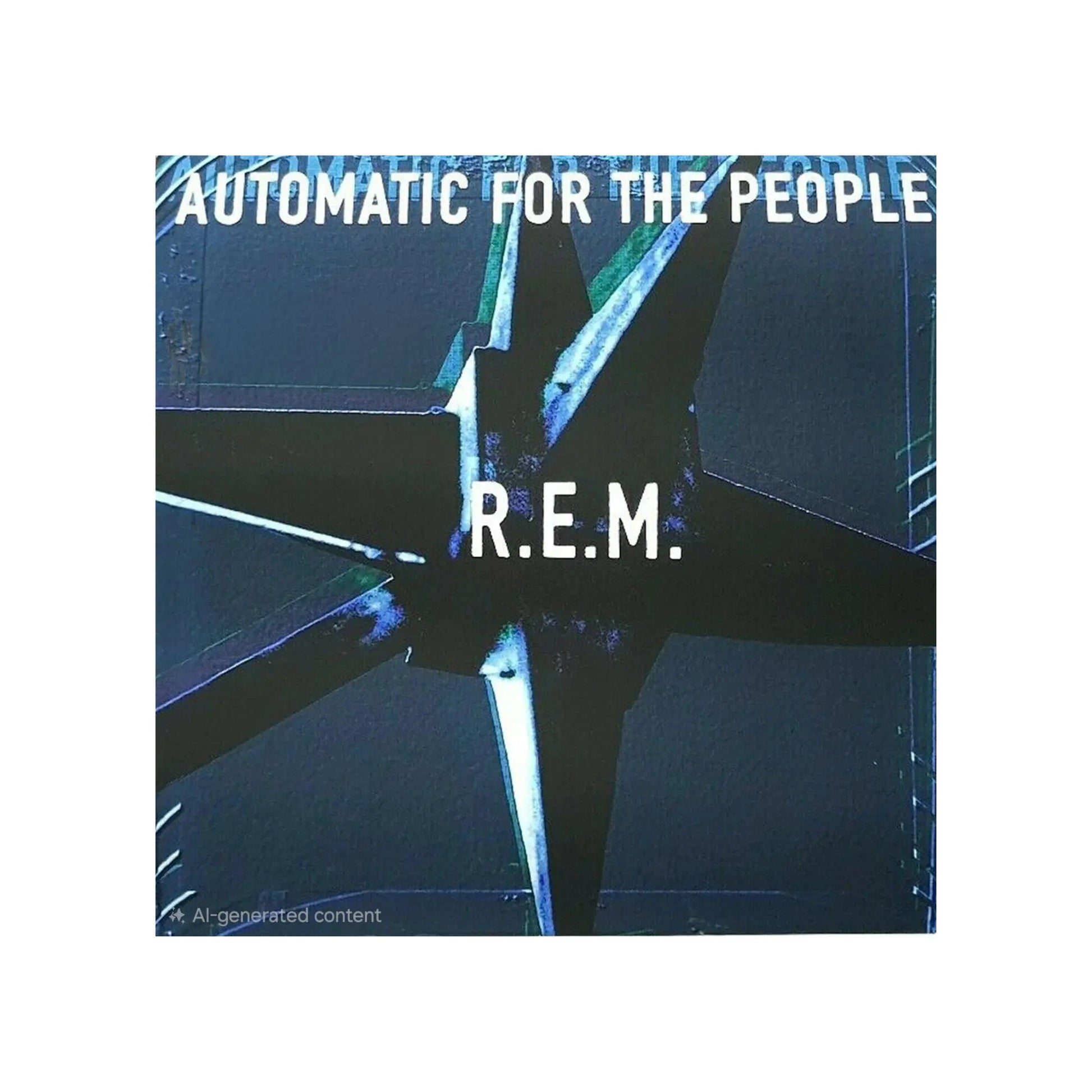 R.E.M. Automatic for the People Limited Edition Collectible – Numbered 108/300 Posters R.E.M x Paul Smith Art of Guitar