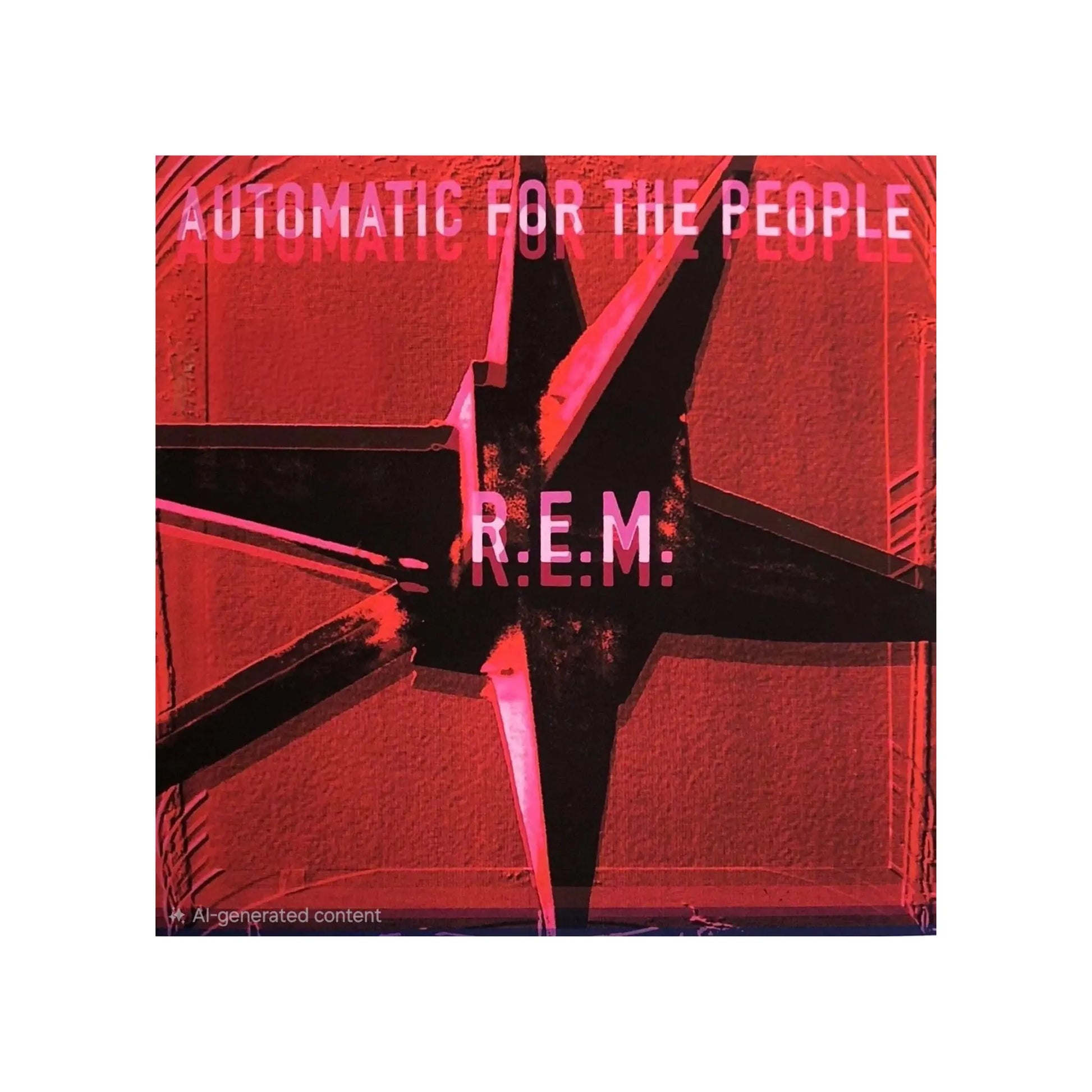 R.E.M. Automatic for the People Limited Edition Collectible – Numbered 18/300 Posters R.E.M x Paul Smith Art of Guitar