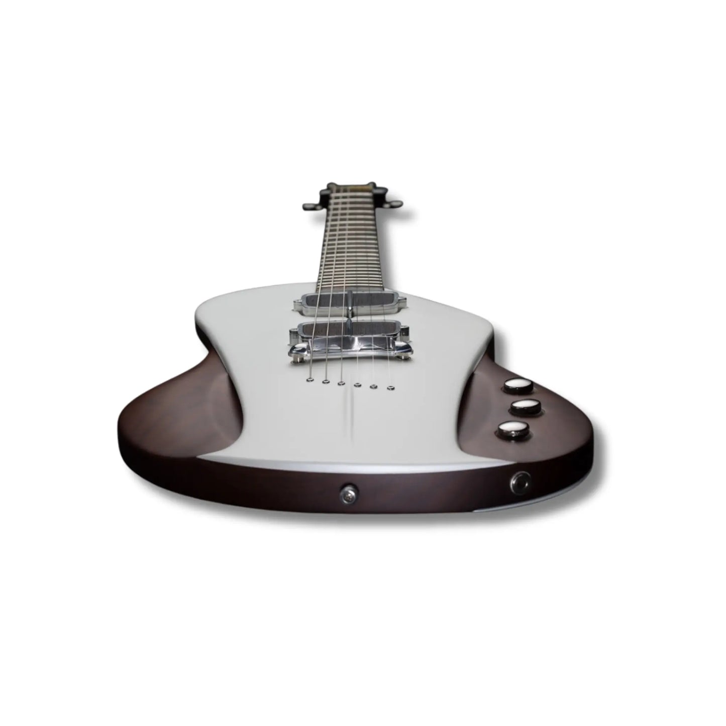 SAUVAGE "One-Piece Master II" Balloon White Pearl – Lamborghini Aventador Electric Guitars SAUVAGE Art of Guitar