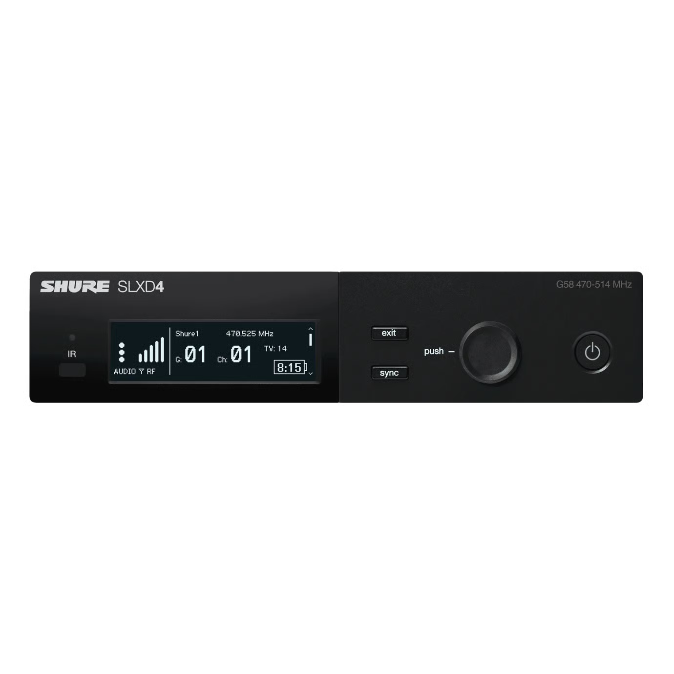 Shure SLXD4UK=-G59 Digital Wireless Receiver Pro-Audio SHURE Art of Guitar