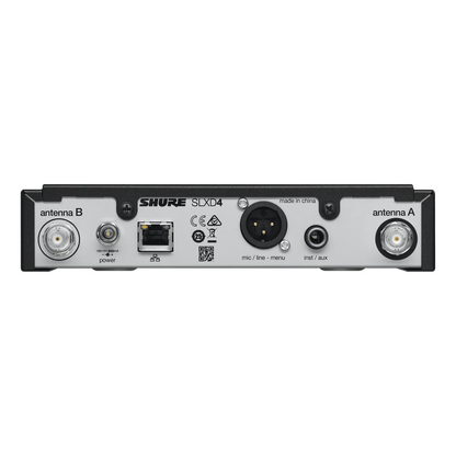 Shure SLXD4UK=-G59 Digital Wireless Receiver Pro-Audio SHURE Art of Guitar