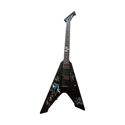 ESP LTD Vulture BLKS Played By James Hetfield/Signed By Metallica Members Electric Guitars LTD Art of Guitar