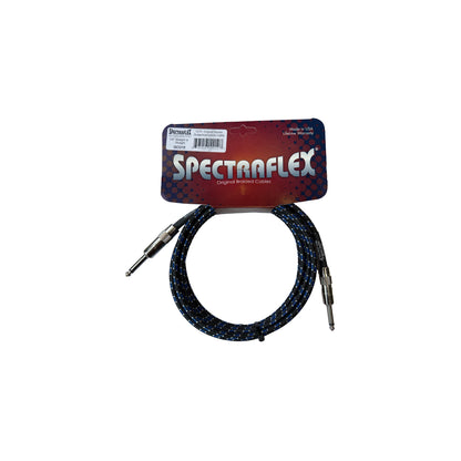 Spectraflex Original Series Braided Guitar Cable - Dual Straight Plugs - 10 Feet - GCO10 Guitar Cables Spectraflex Art of Guitar