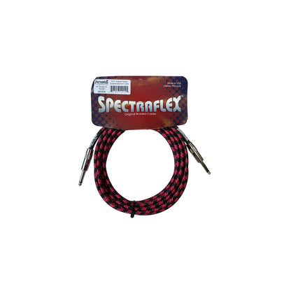 Spectraflex Original Series Braided Guitar Cable - Dual Straight Plugs - 14 Feet - GCO14 Guitar Cables Spectraflex Art of Guitar