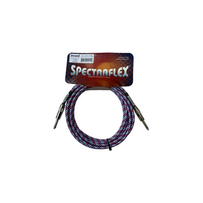 Spectraflex Original Series Braided Guitar Cable - Dual Straight Plugs - 14 Feet - GCO14 Guitar Cables Spectraflex Art of Guitar