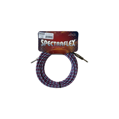 Spectraflex Original Series Braided Guitar Cable - Dual Straight Plugs - 25 Feet - GCO25 Guitar Cables Spectraflex Art of Guitar