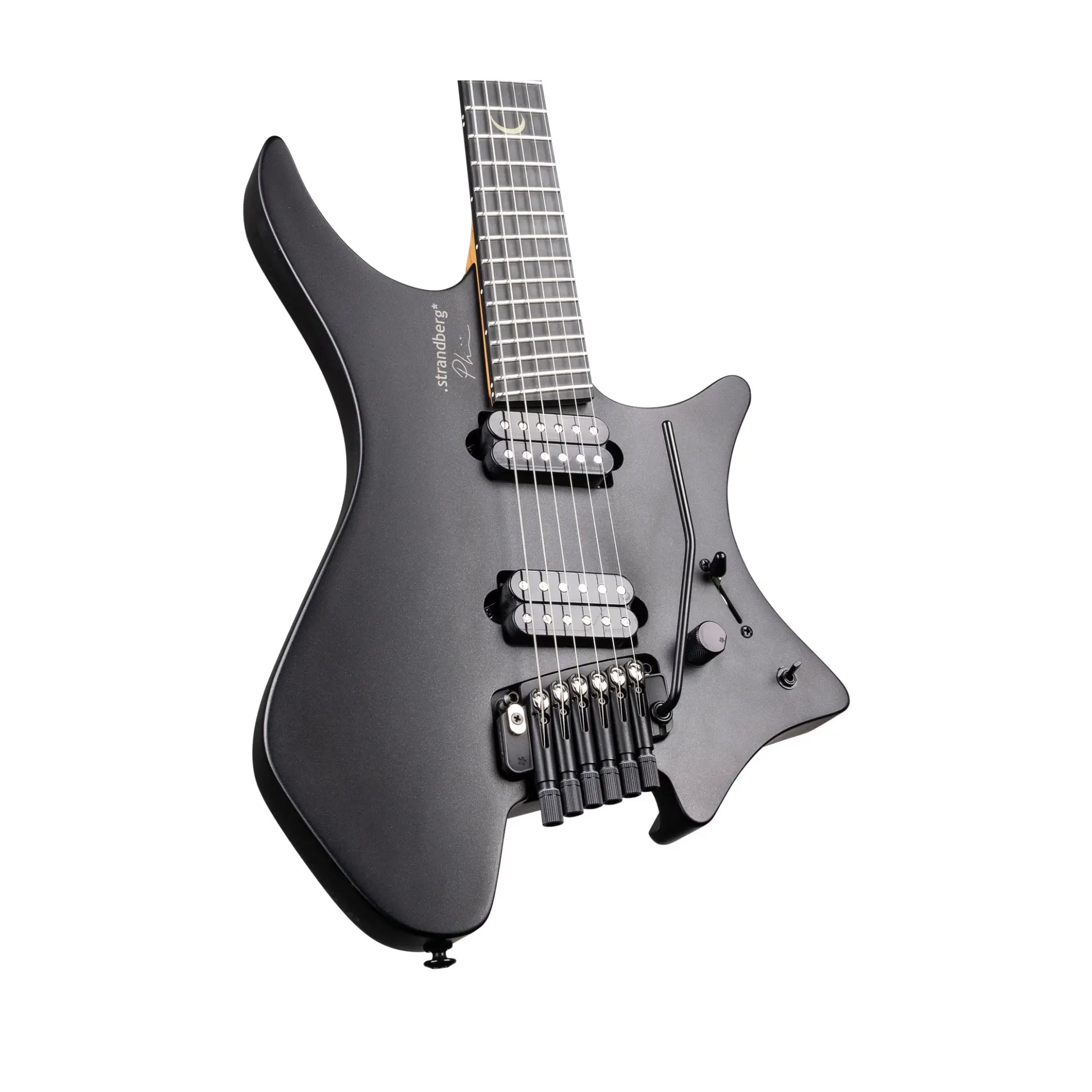 Strandberg Boden Plini Edition N2.6T - Black Satin Metallic Electric Guitars Strandberg Art of Guitar