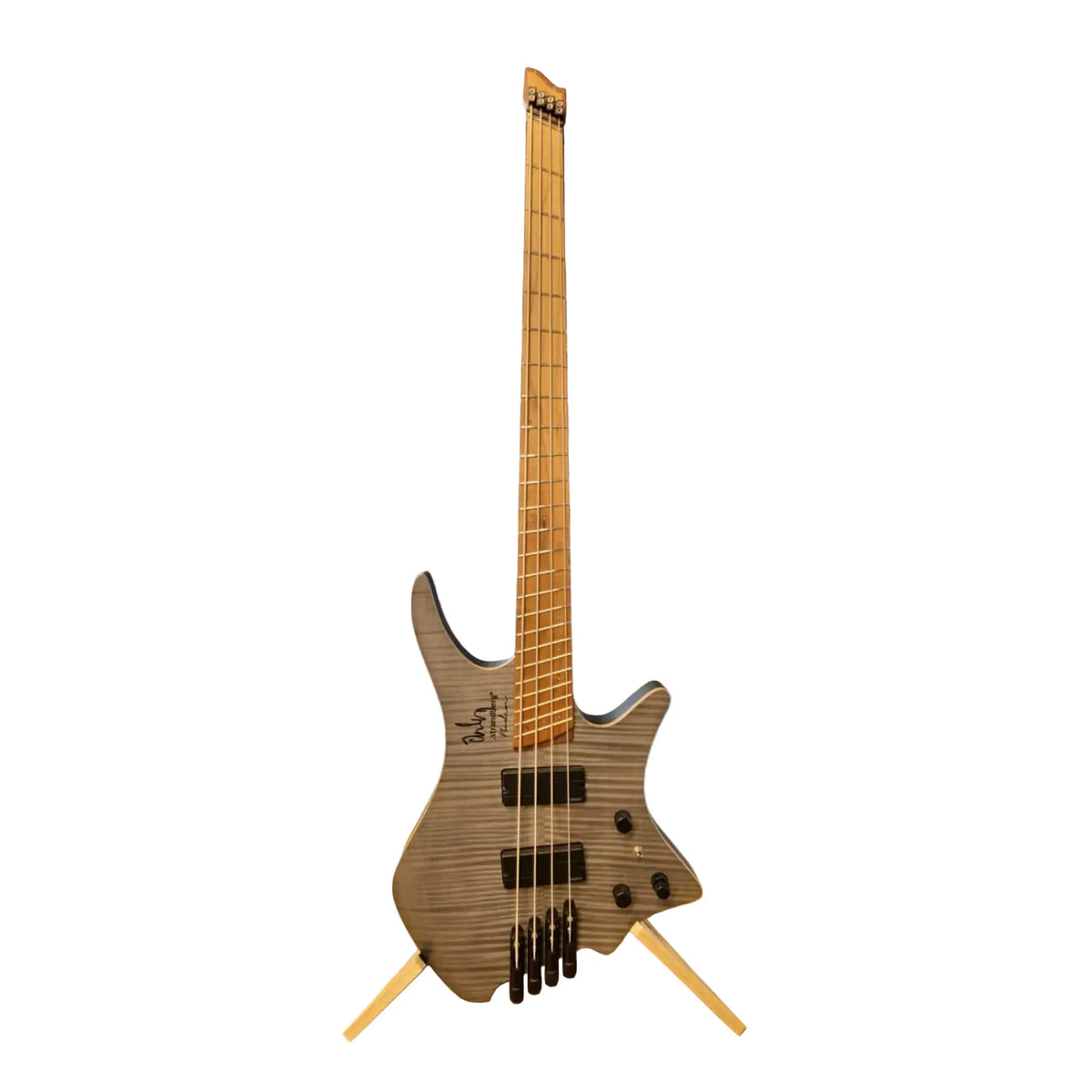 Strandberg Boden Standard Bass 4 Hand-signed by Ola Strandberg - Charcoal - (Re-Loved) Bass Guitars Strandberg Art of Guitar