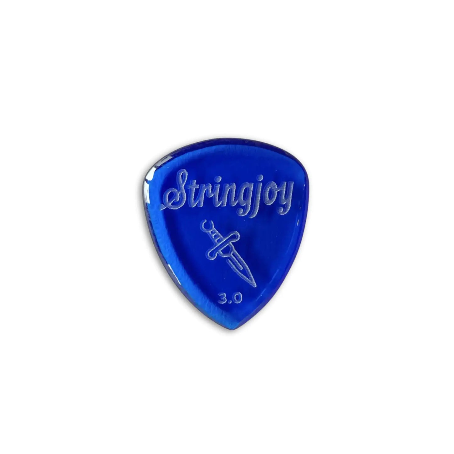 Stringjoy 3.0mm Dagger Acrylic Picks - 2 Pack Guitar Picks Stringjoy Art of Guitar