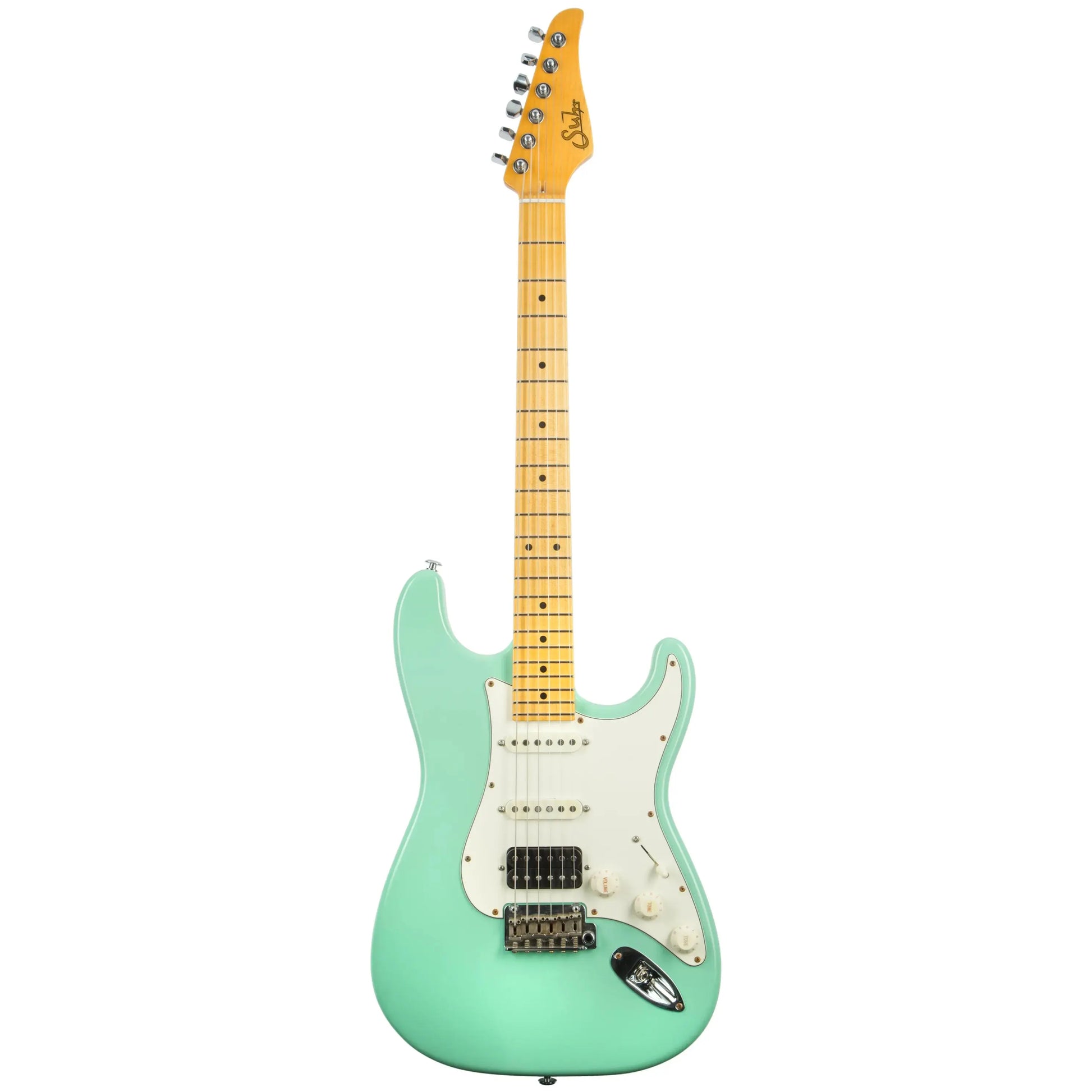 Suhr Classic S Antique HSS - Surf Green with Maple Fingerboard, Light Aging Electric Guitar Suhr Art of Guitar