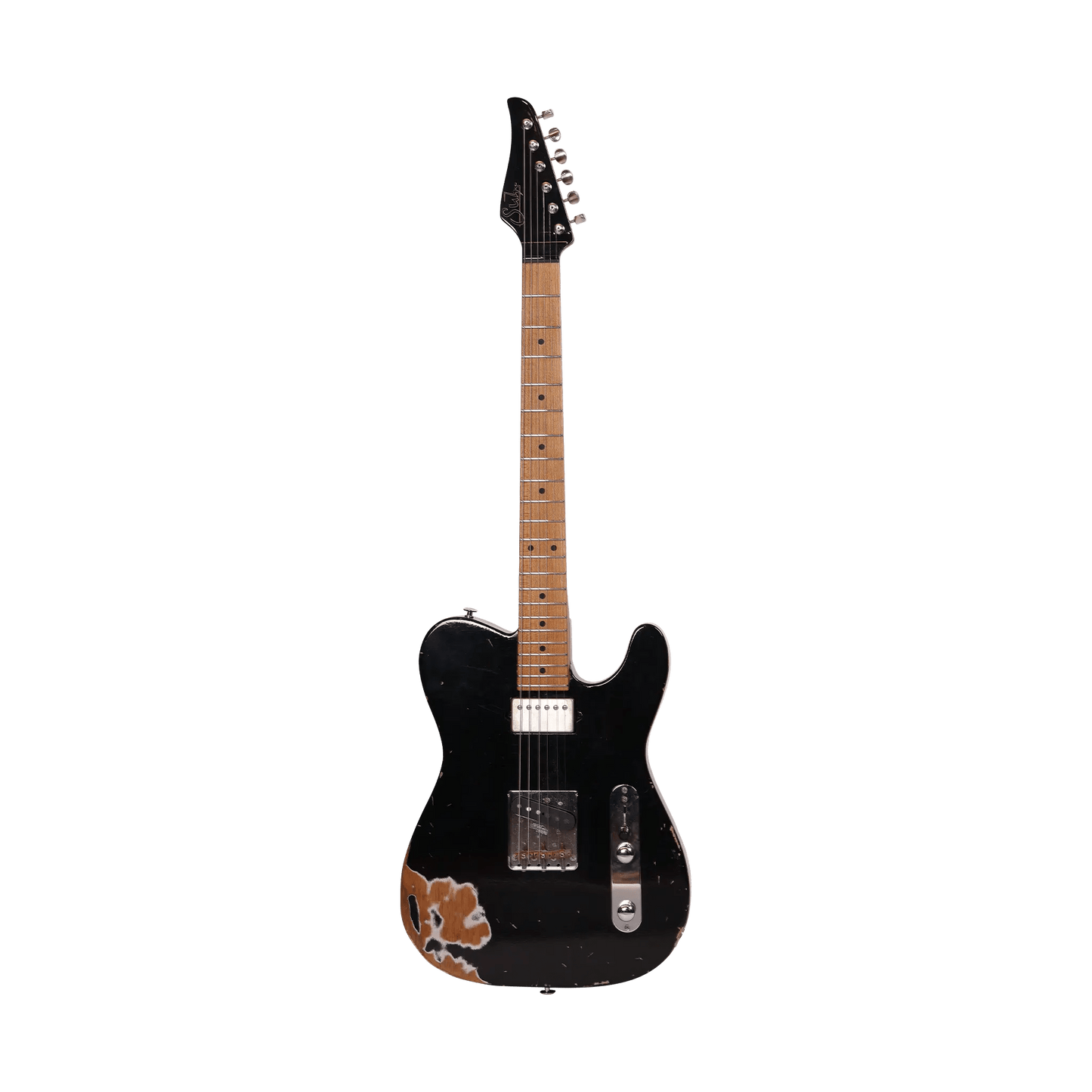 Suhr Custom Order Classic T Antique Extra Heavy Aging - Black Acoustic Guitars Suhr Art of Guitar