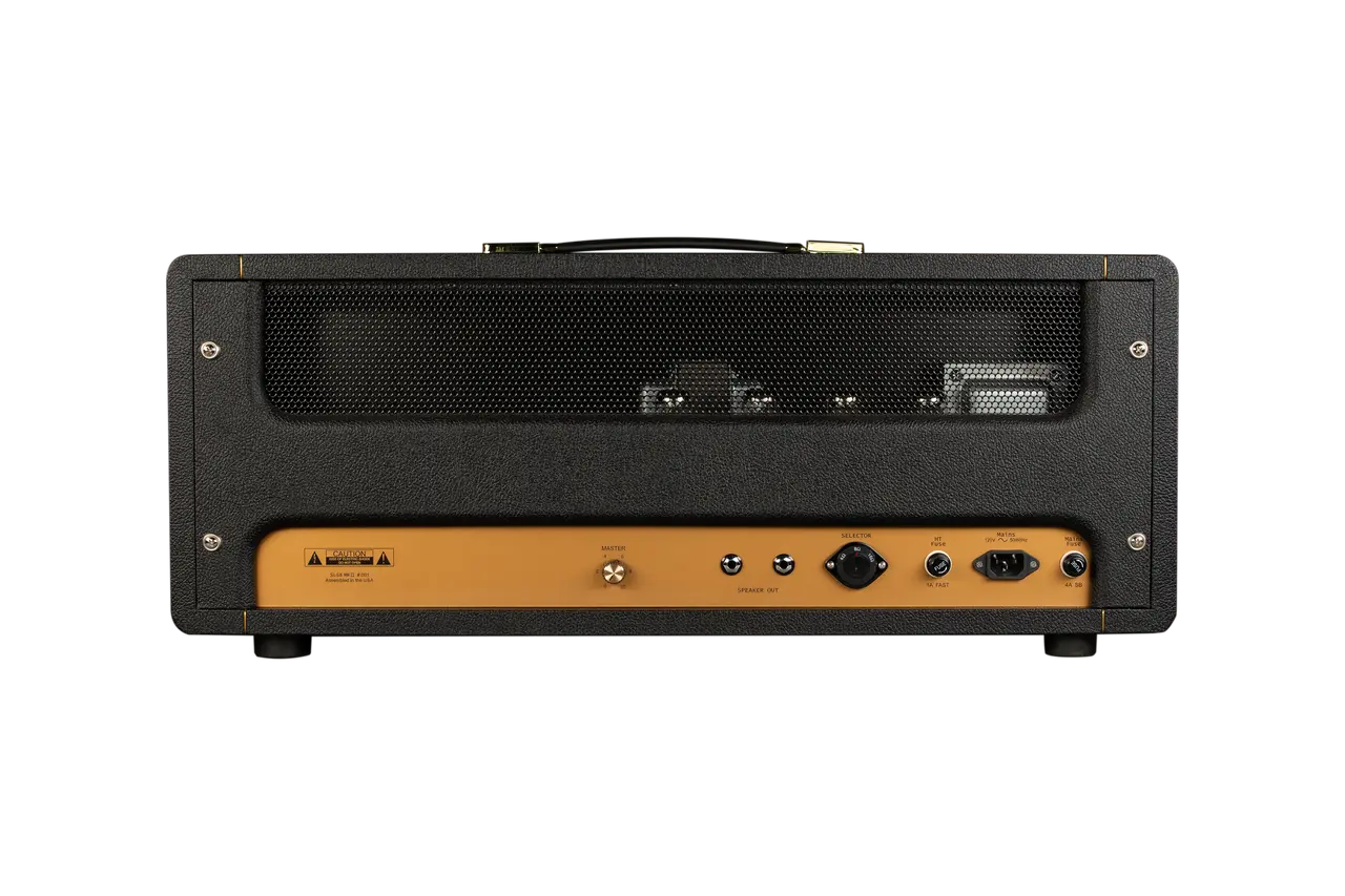 Suhr SL68 MkII 100-watt Handwired Tube Amplifier Head - Black Tolex/Gold Faceplate Amplifier head Suhr Art of Guitar
