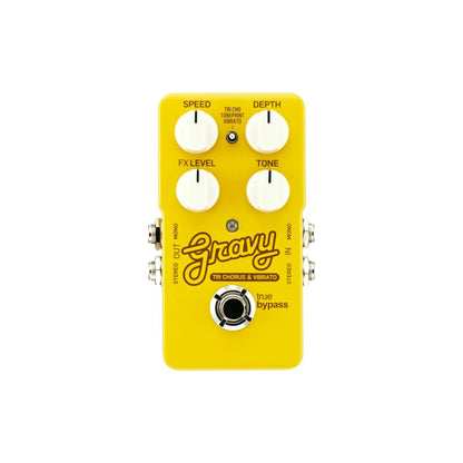 TC Electronic Gravy Tri-Chorus & Vibrato Guitar Effects Pedal (Pre-Owned) Pedals TC Electronic Art of Guitar