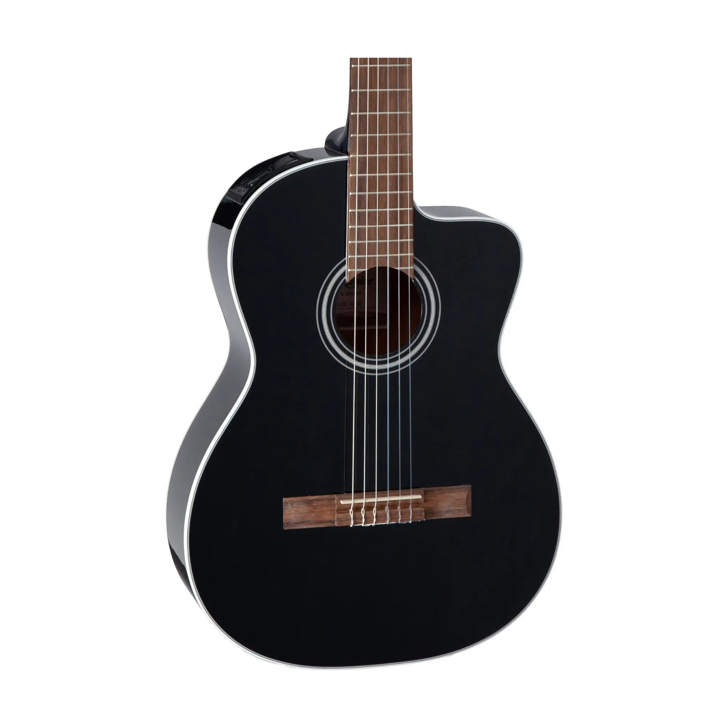 Takamine GC2CE-BLK Classical Acoustic-Electric Guitar – Black - (Re-Loved) Classical Guitars Takamine Art of Guitar