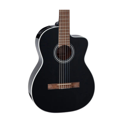 Takamine GC2CE-BLK Classical Acoustic-Electric Guitar – Black - (Re-Loved) Classical Guitars Takamine Art of Guitar