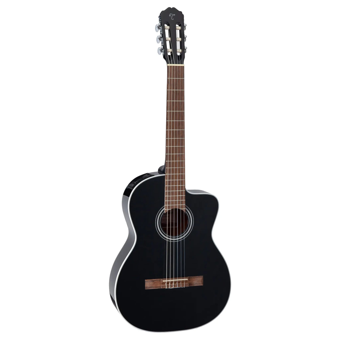 Takamine GC2CE-BLK Classical Acoustic-Electric Guitar – Black - (Re-Loved) Classical Guitars Takamine Art of Guitar