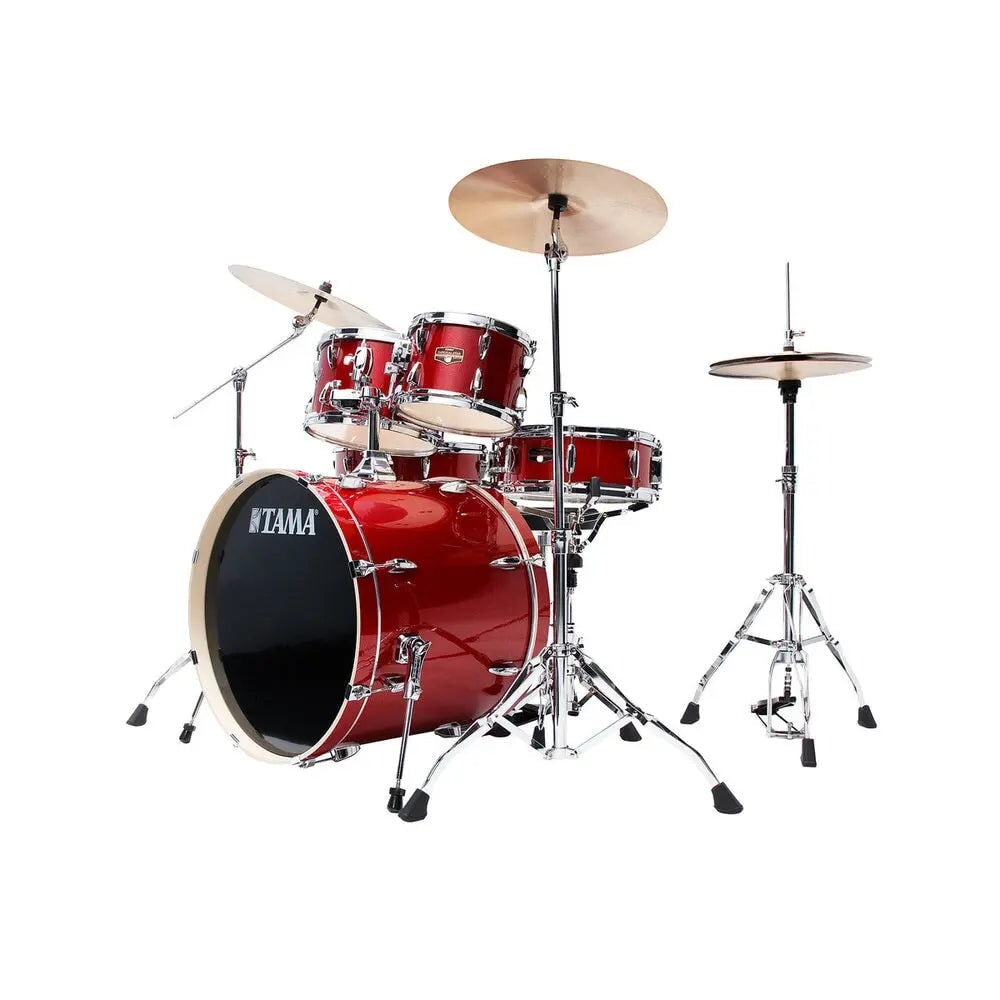 Tama Imperialstar IP52H6W BRM 5-Pieces Acoustic Drum Kit-Burnt Red Mist Acoustic Drum Kits TAMA Art of Guitar