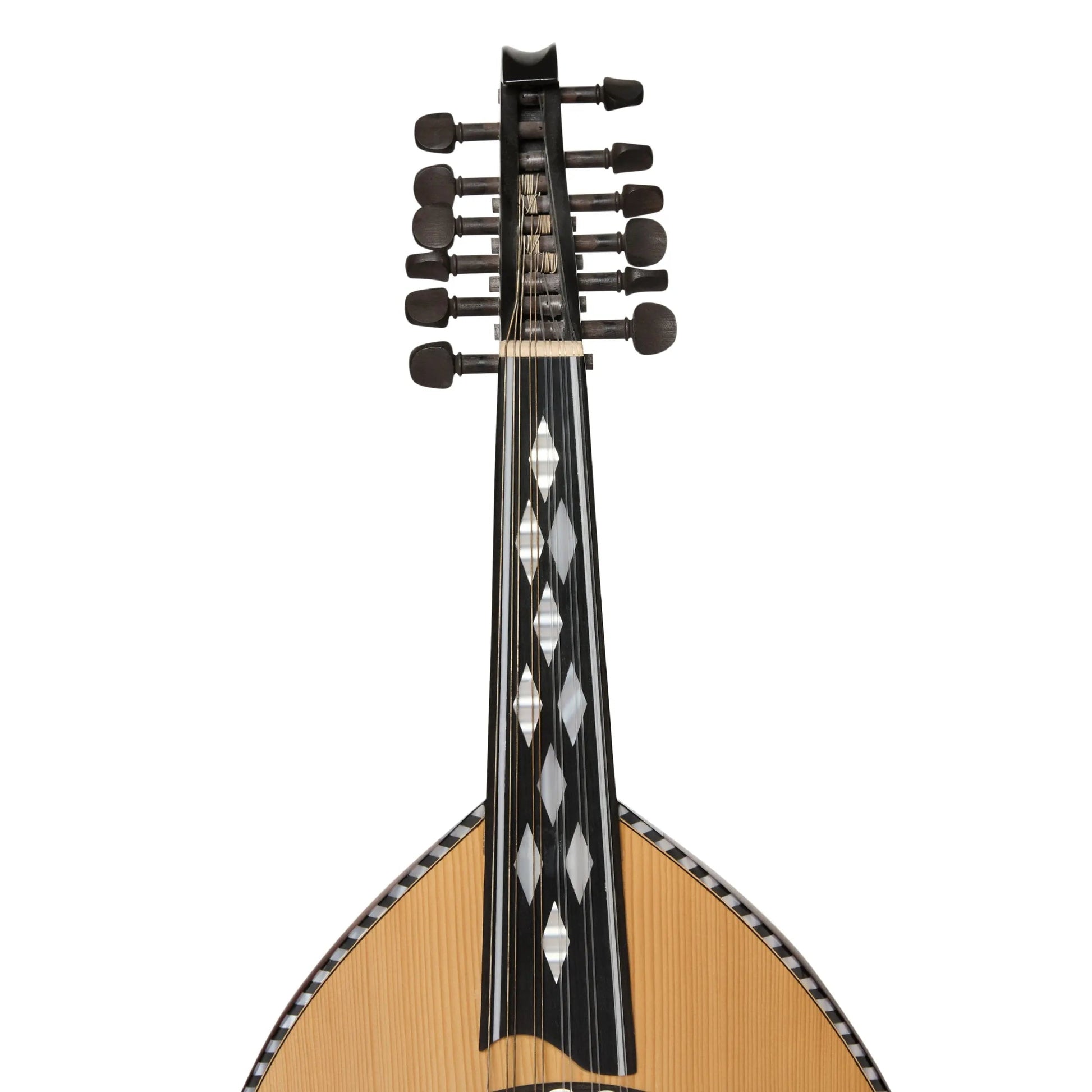 Turkish ouds Yapik Omer Black Oud Dandana Art of Guitar