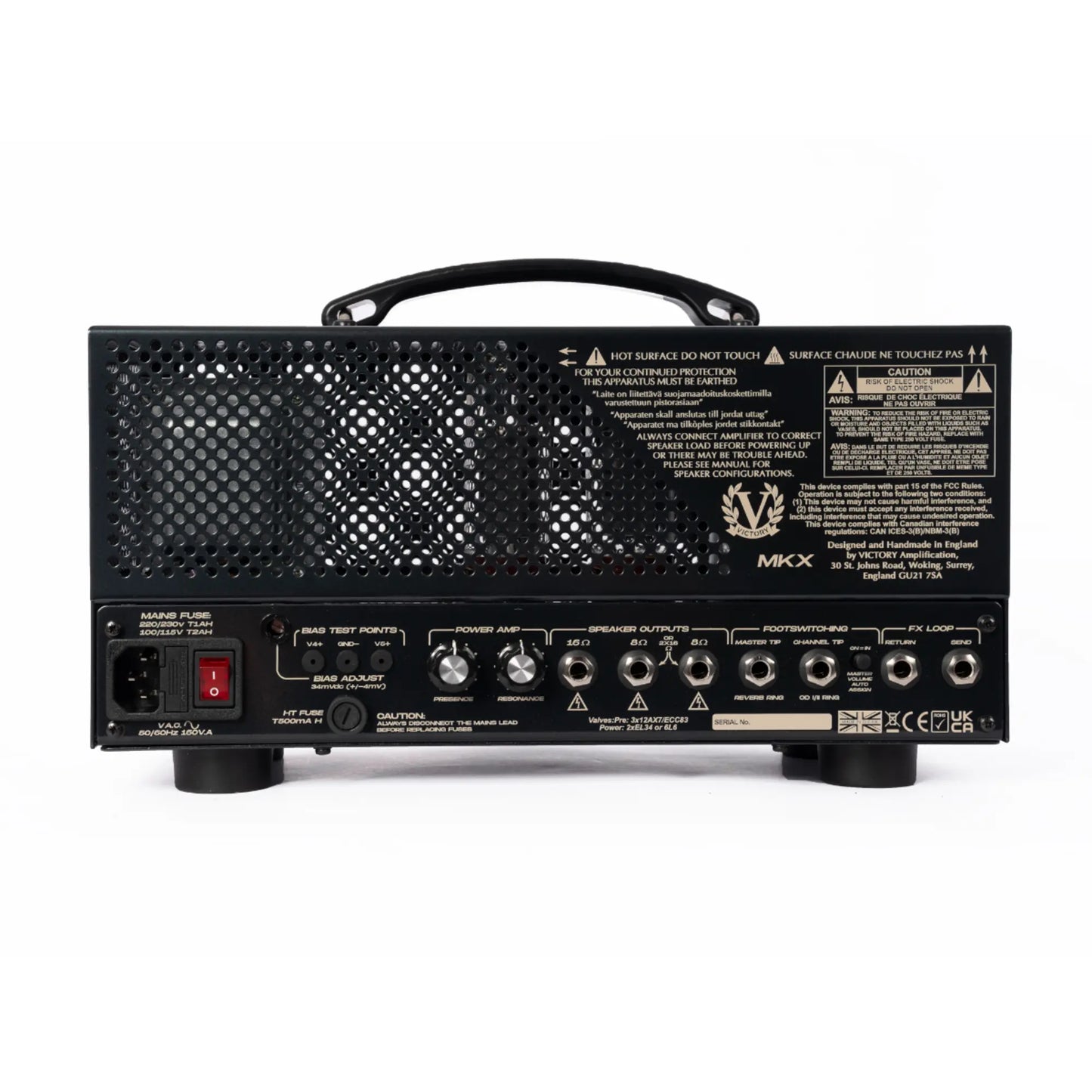 Victory Amplification MKX Lunchbox 50-watt Amplifier Head Amplifier Head Victory Amplification Art of Guitar