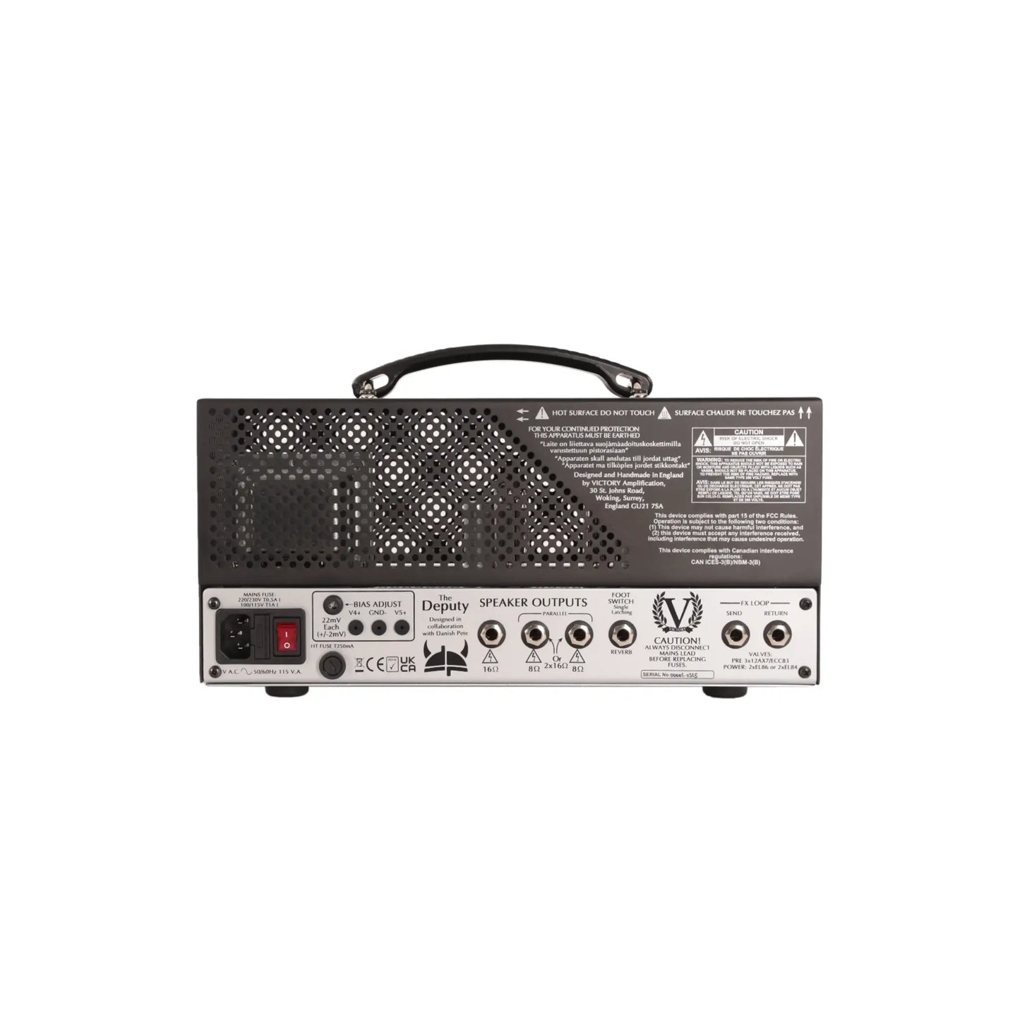 Victory Amplification The Deputy 25-watt Lunchbox Amplifier Head Amplifier Head Victory Amplification Art of Guitar