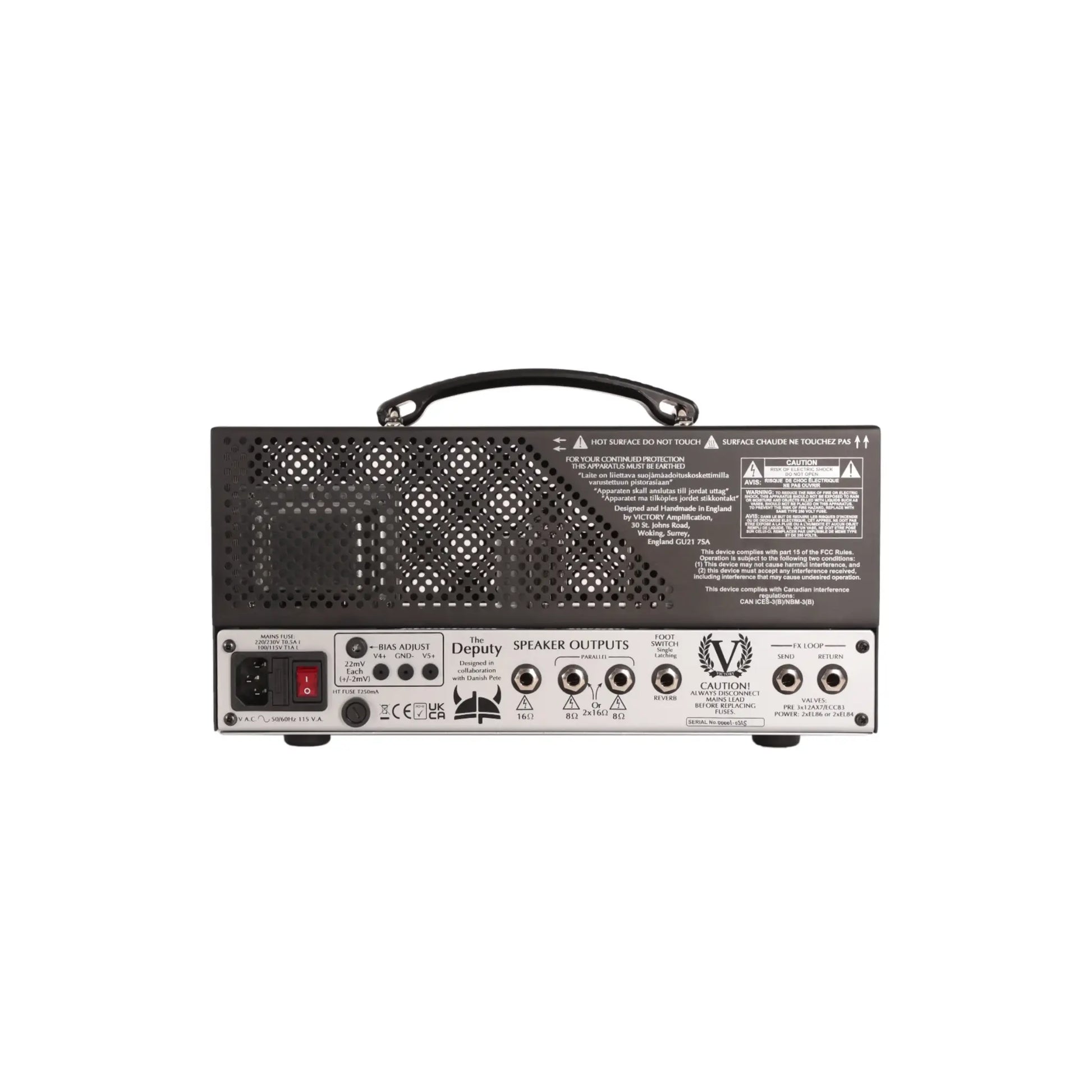 Victory Amplification The Deputy 25-watt Lunchbox Amplifier Head Amplifier Head Victory Amplification Art of Guitar