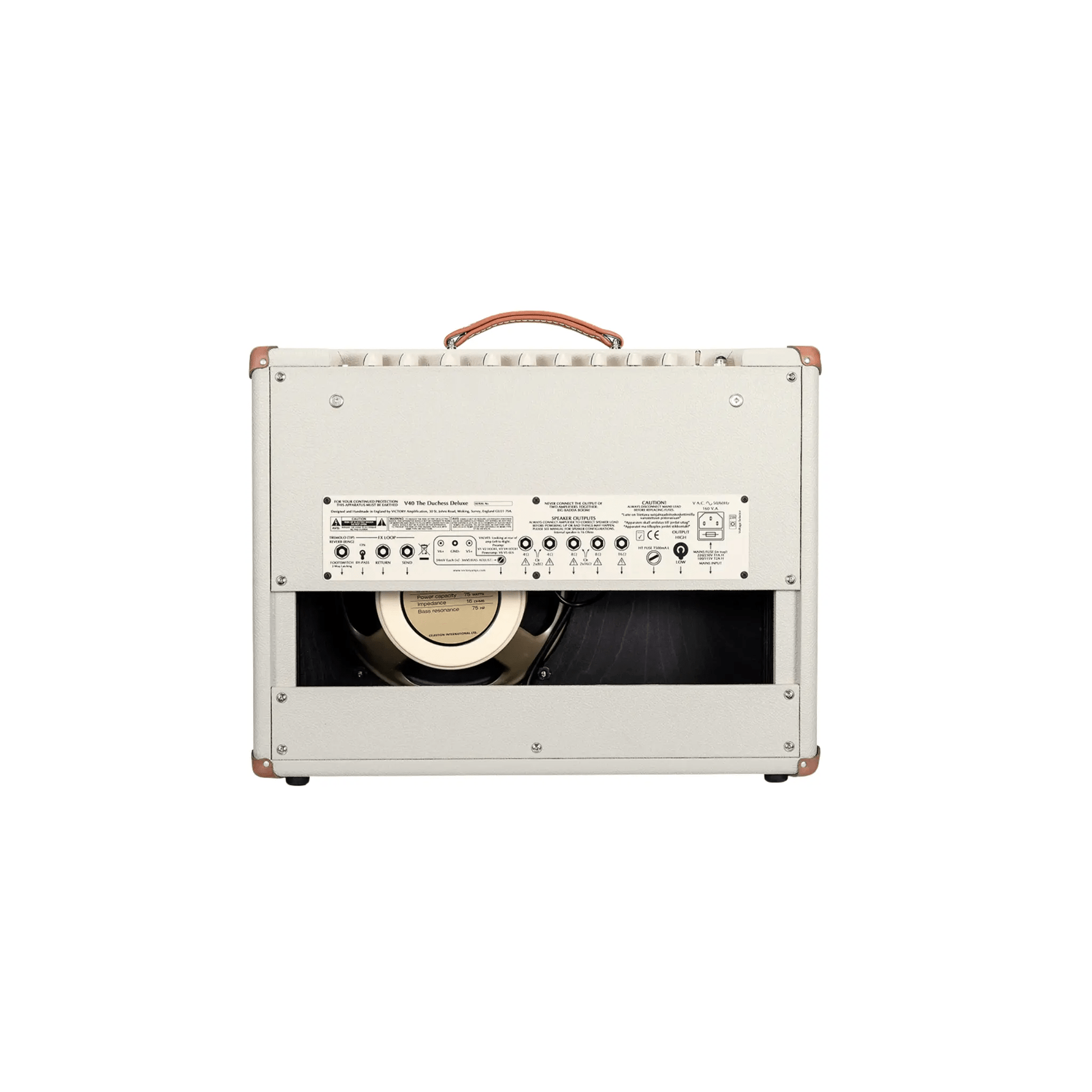 Victory The Duchess V40 Deluxe Combo Amplifier Electric Guitar Amplifiers Victory Amplification Art of Guitar