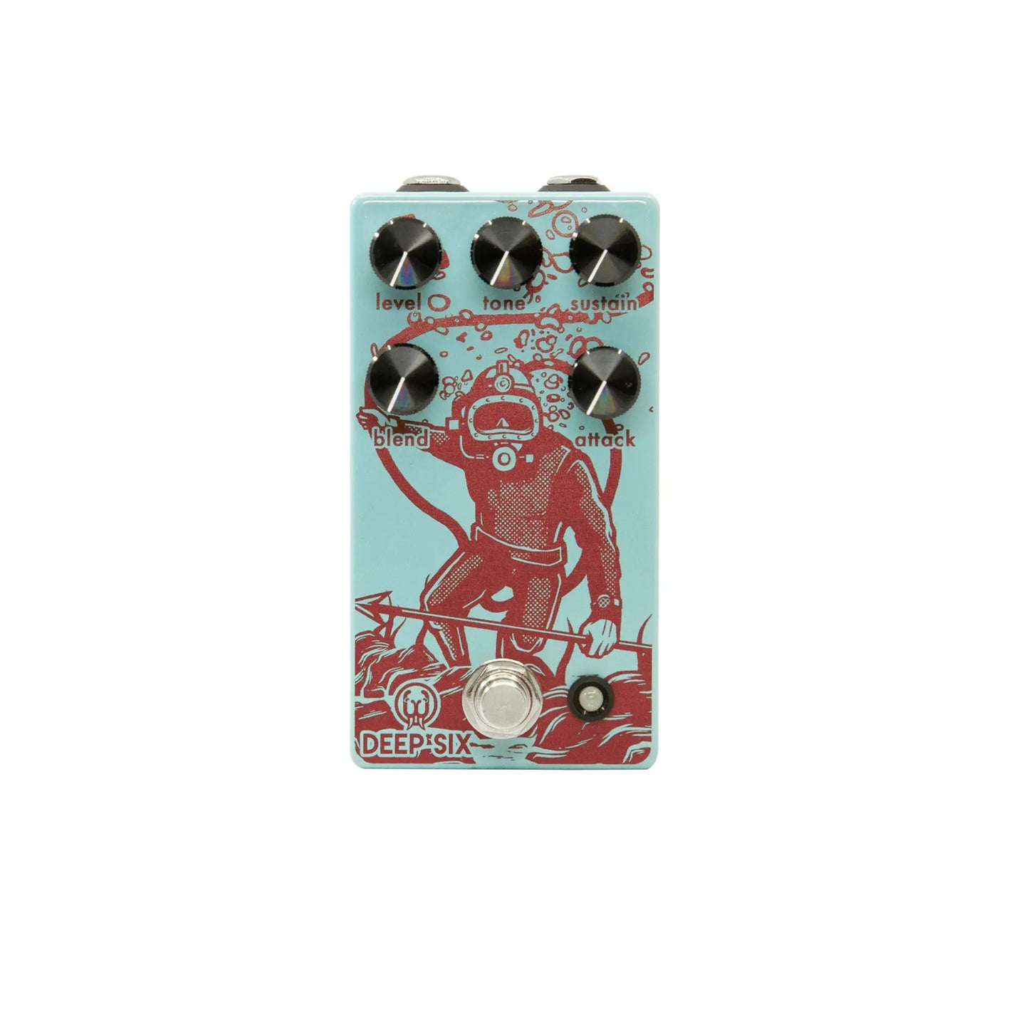 Walrus Audio Deep Six Compressor V3 – Studio-Grade Guitar Compressor Pedal - (Pre-Owned) Pedals Walrus Audio Art of Guitar