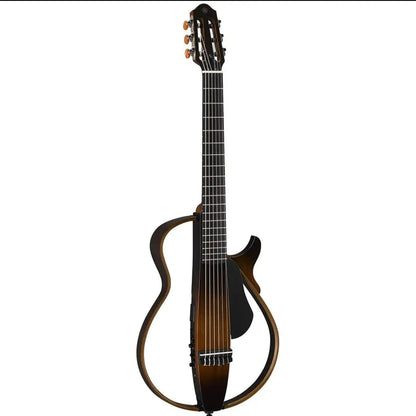 Yamaha SLG200N-TBS Silent Nylon String Guitar – Tobacco Brown Sunburst (2023) Electric Guitar Yamaha Art of Guitar
