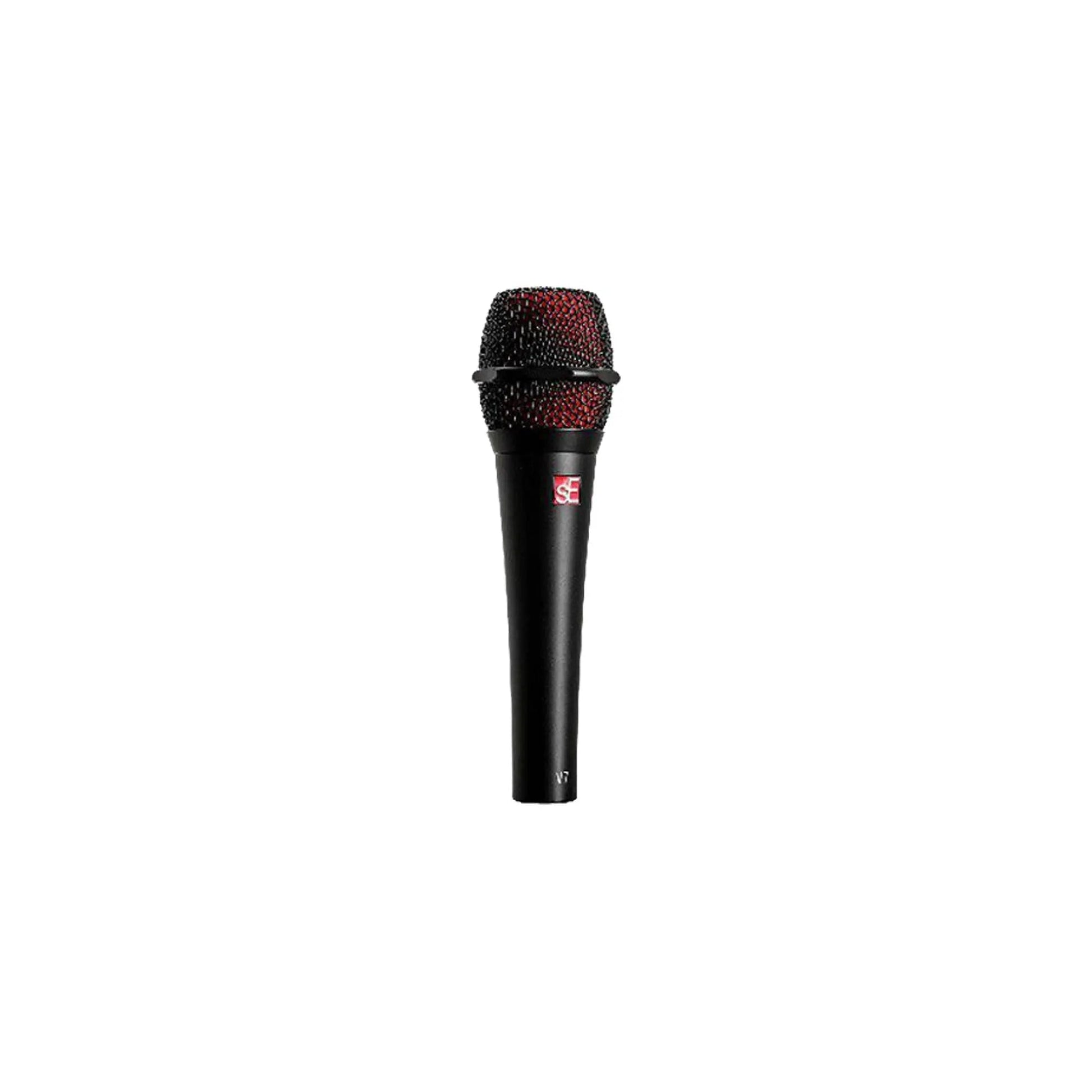 sE Electronics sE V7 Black Supercardioid Dynamic Microphone Microphones Media Cast Art of Guitar