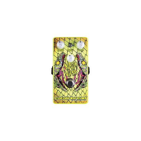 Catalinbread - Limited Edition Naga Viper Boost Neon Yellow Art of Guitar